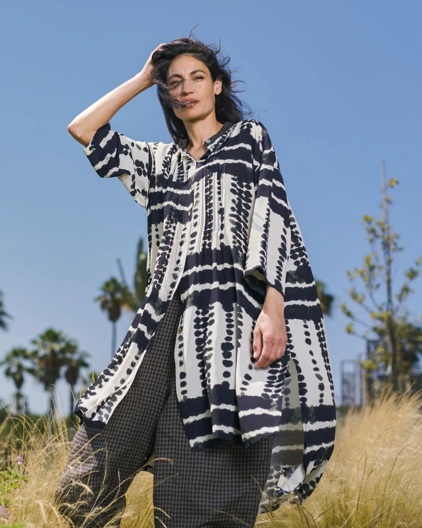 Women Alembika Adventurer Tunic Top, Savanna