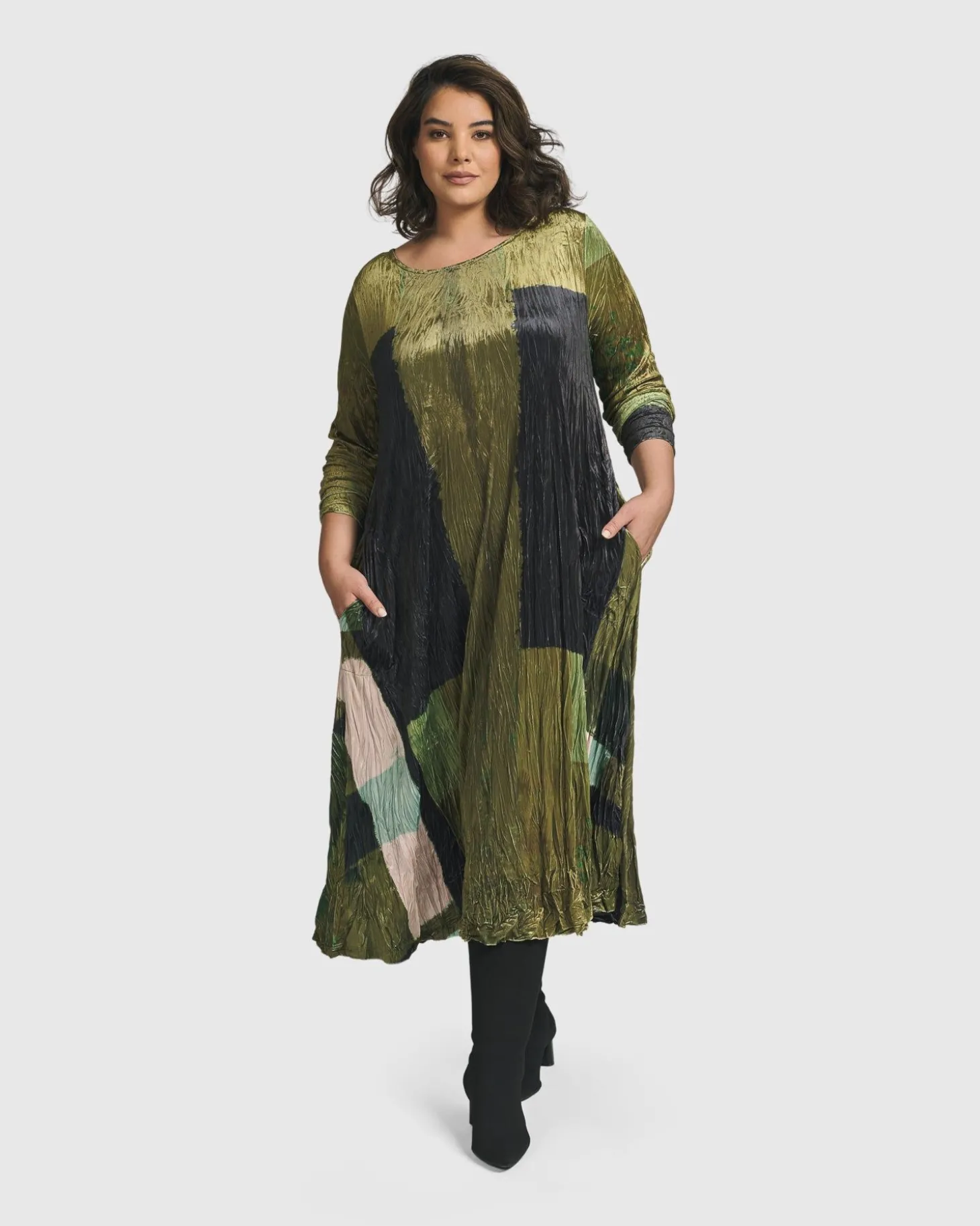 Women Alembika Al Fresco Maxi Dress, Olive