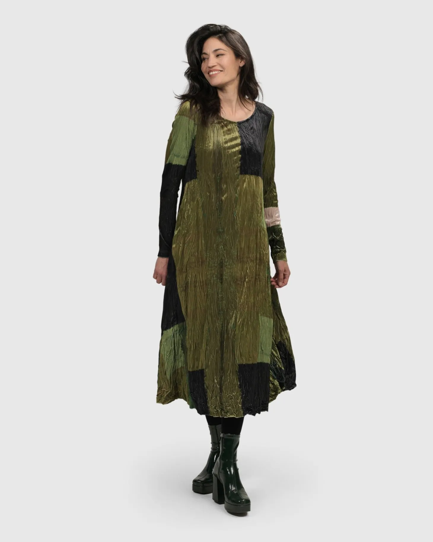 Women Alembika Al Fresco Maxi Dress, Olive
