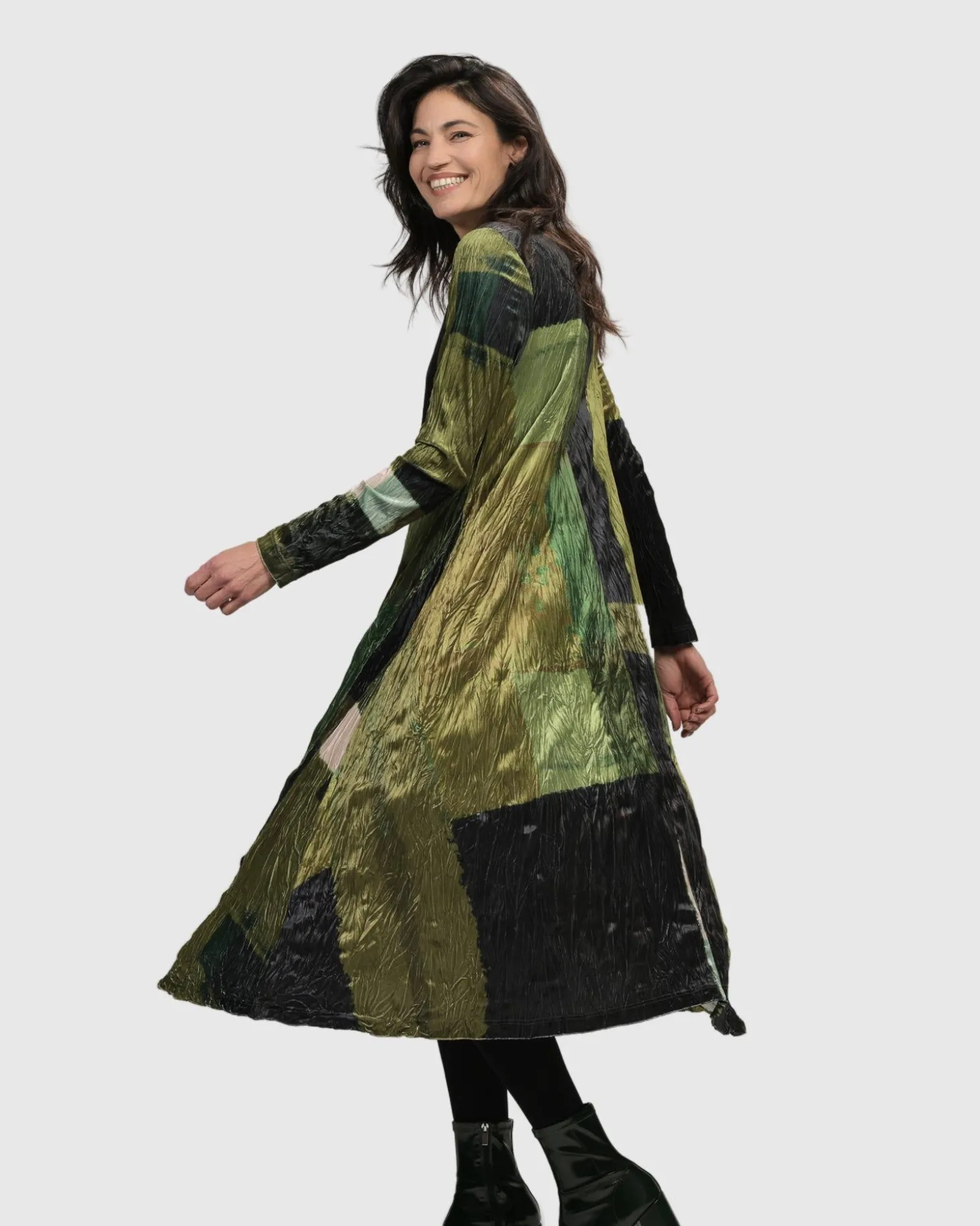 Women Alembika Al Fresco Maxi Dress, Olive