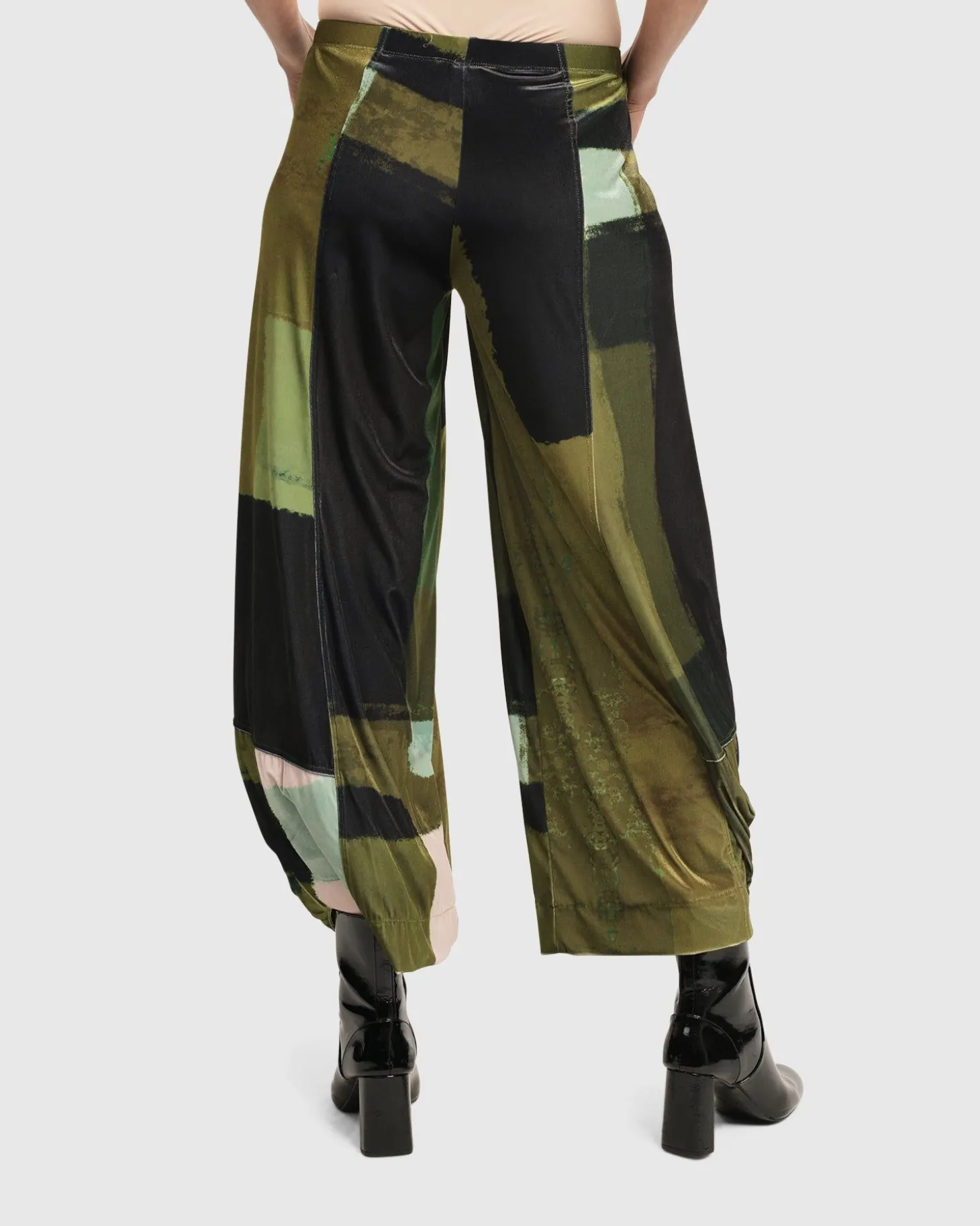 Women Alembika Al Fresco Punto Pants, Olive