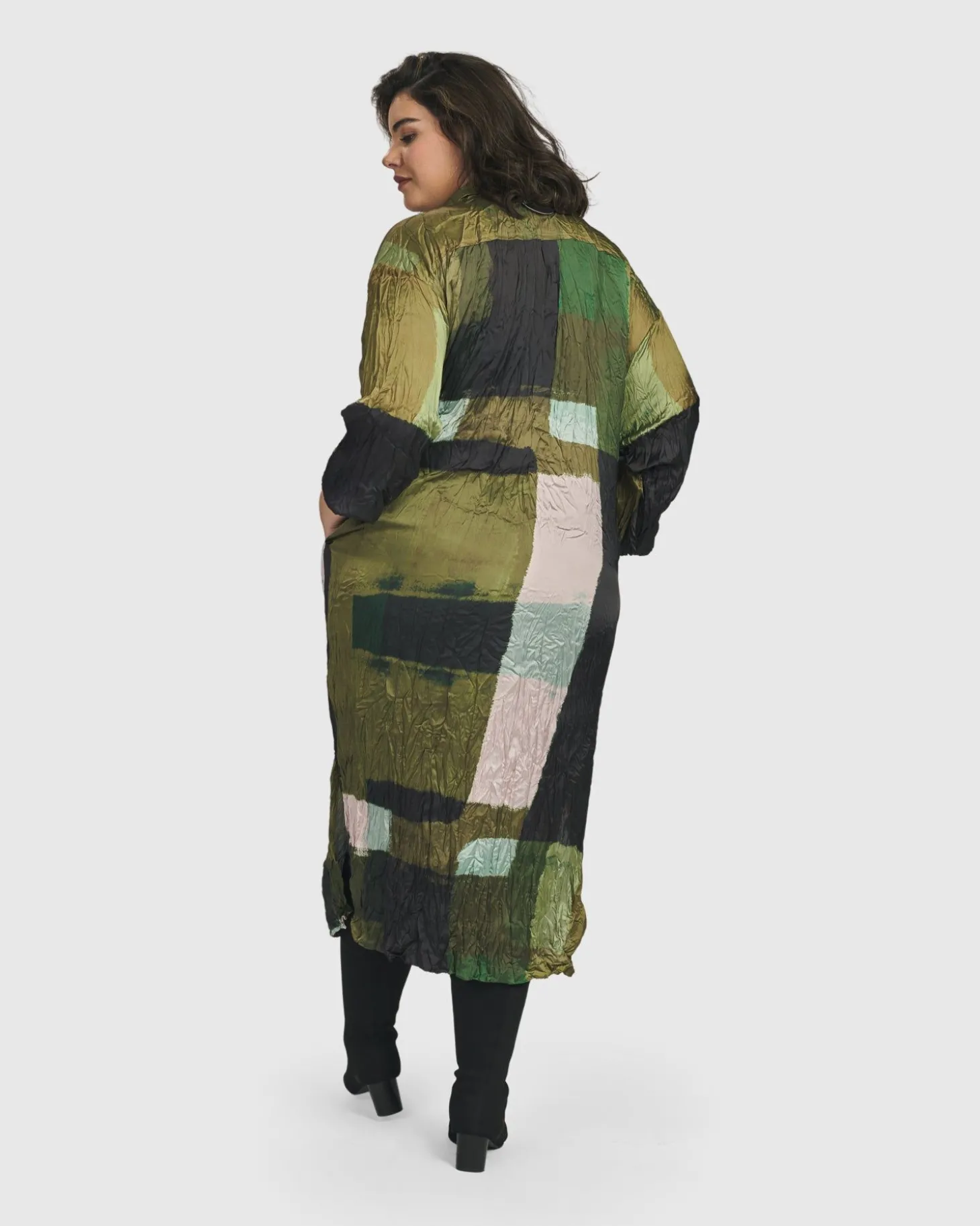 Women Alembika Al Fresco Shirt Dress, Olive