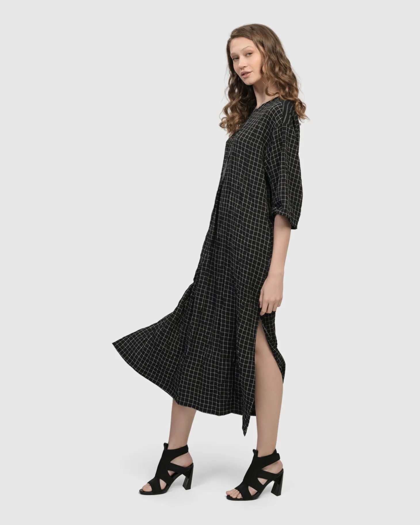 Women Alembika Aphrodite Caftan Dress, Net