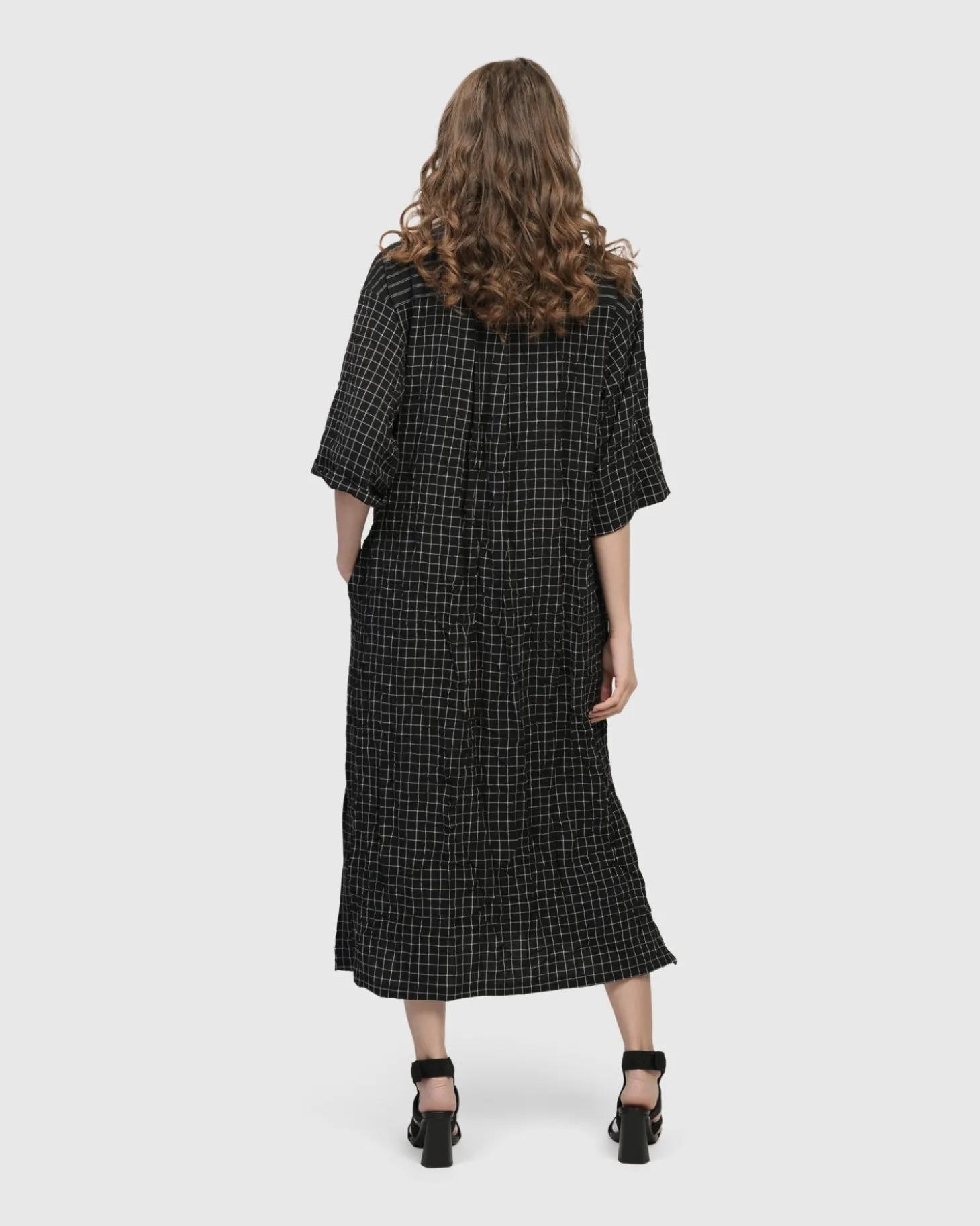 Women Alembika Aphrodite Caftan Dress, Net