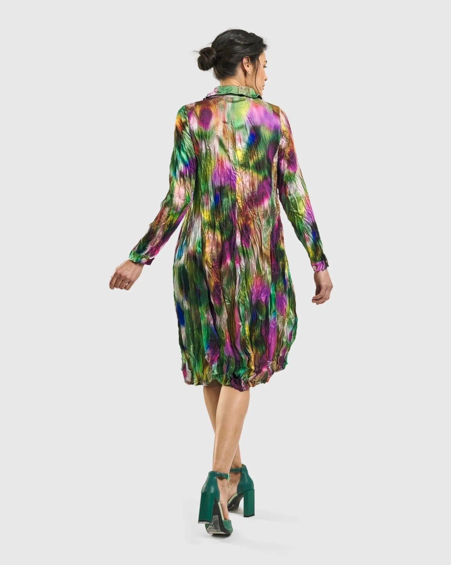 Women Alembika Aurora Wonderful Pocket Dress, Watercolor