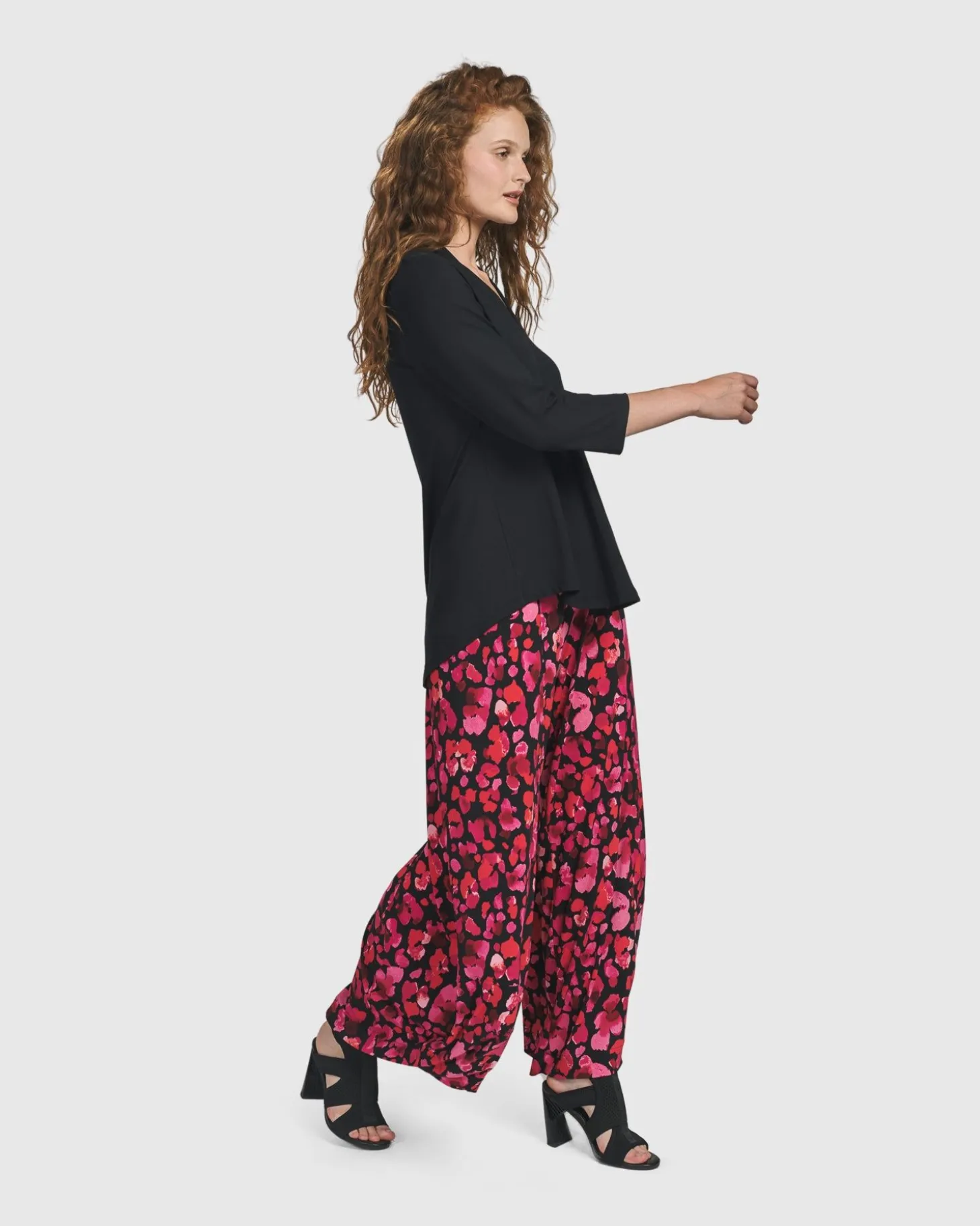 Women Alembika Begonia Punto Pants, Petals