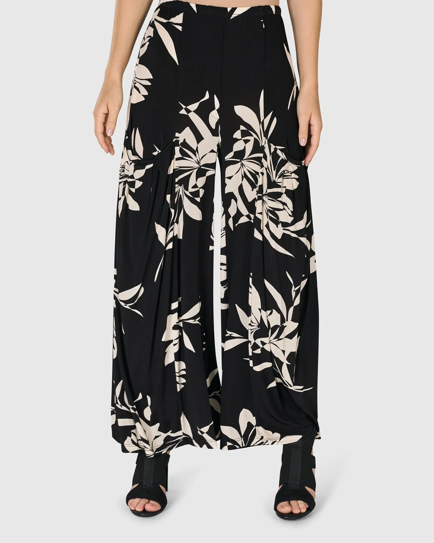 Women Alembika Benedetta Palazzo Pants, Floral