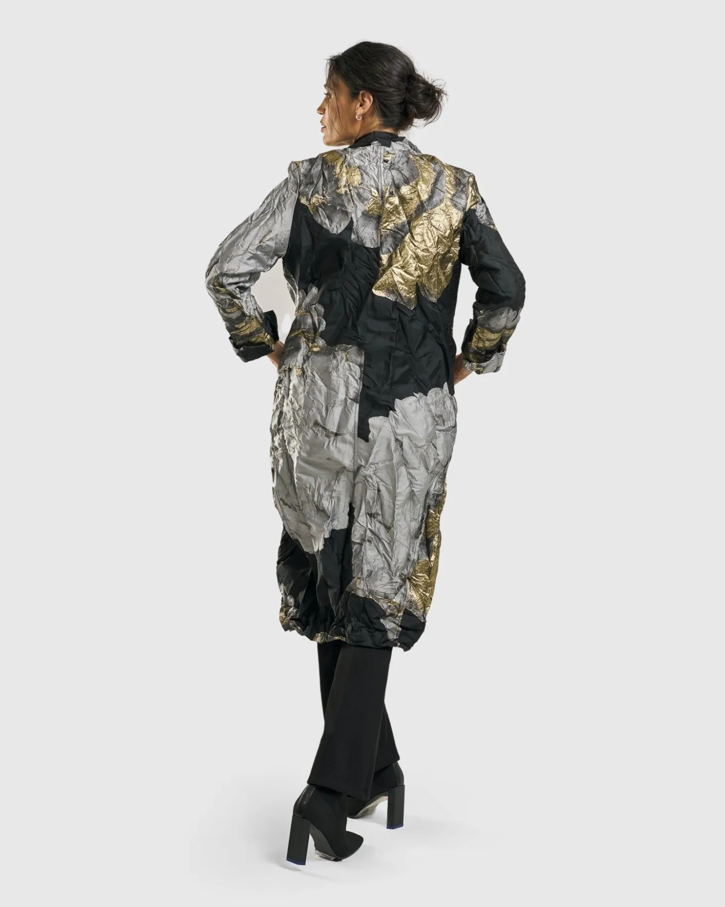 Women Alembika Byzantine Jacket, Gold