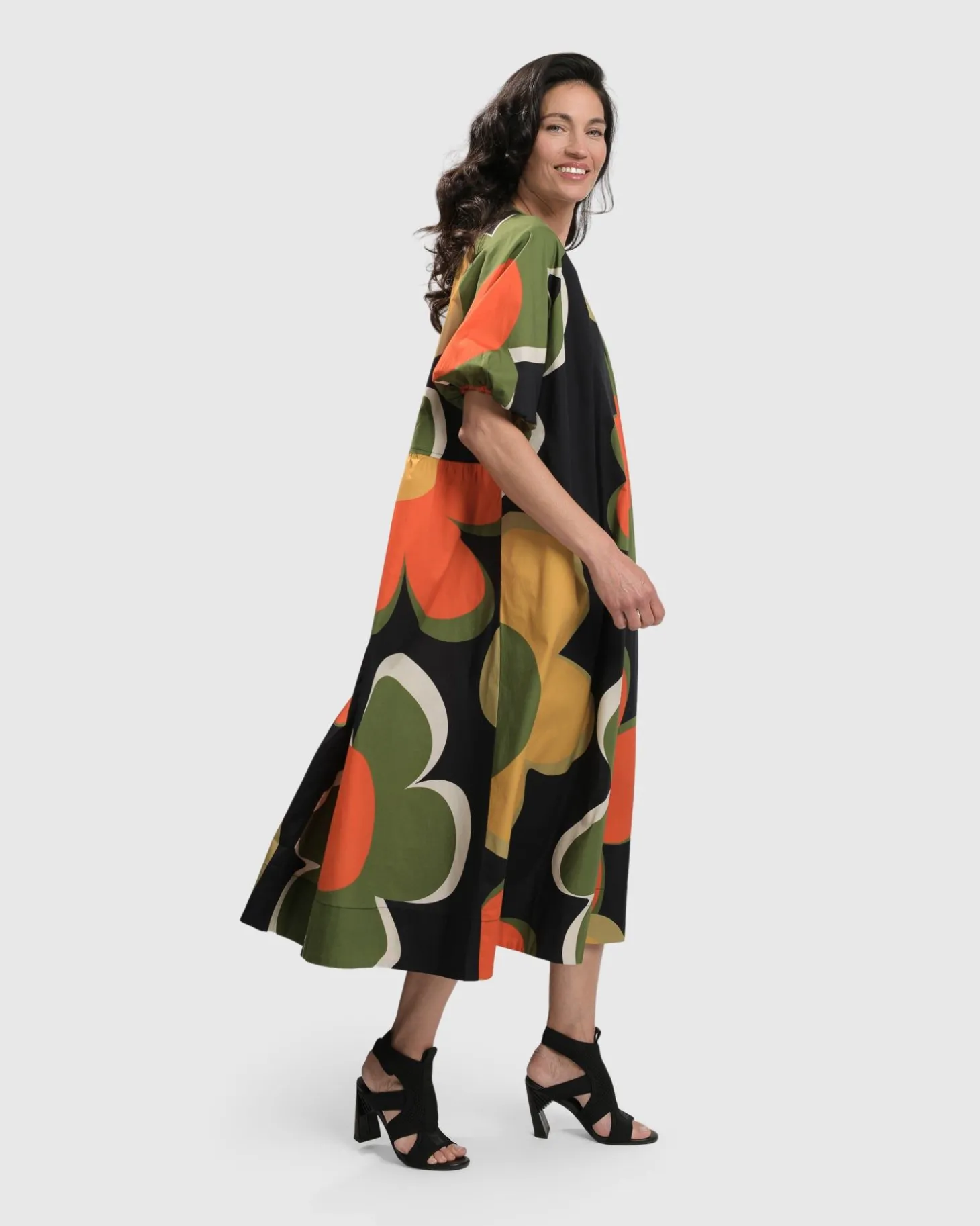 Women Alembika Carol Muumuu Dress, Floral