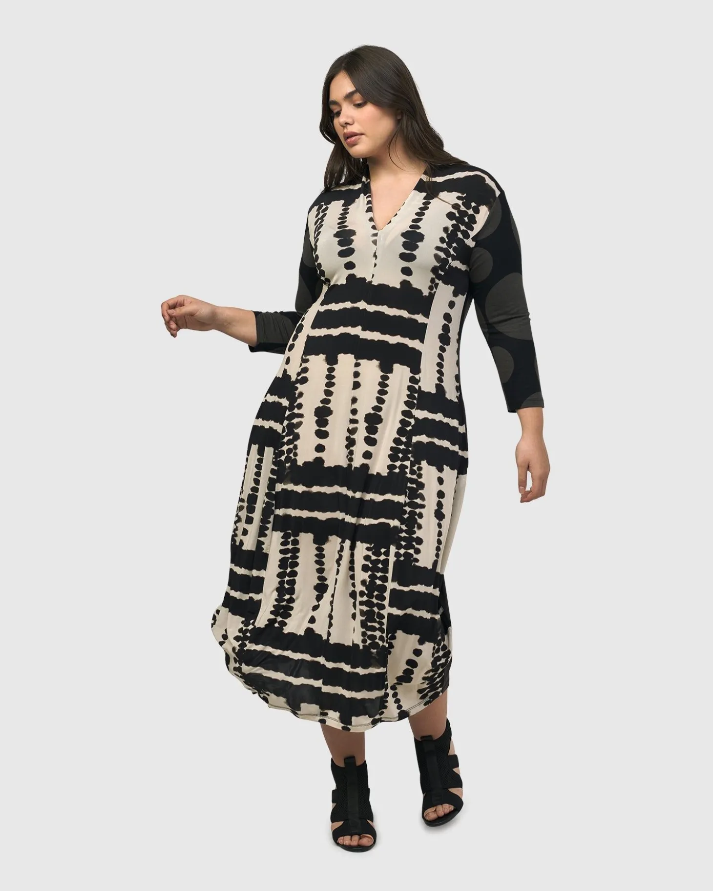 Women Alembika Chicha Cocoon Dress, Savanna