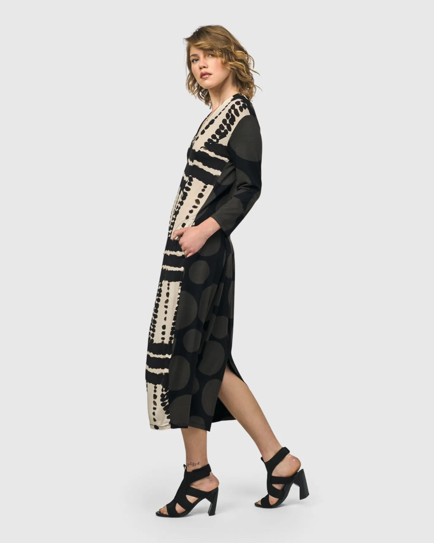 Women Alembika Chicha Cocoon Dress, Savanna