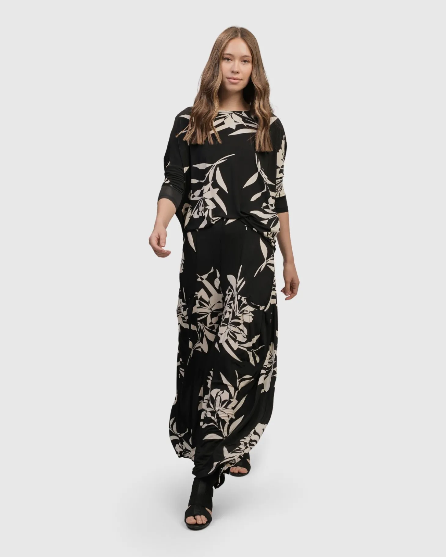 Women Alembika Ciao Ciao Blouson Top, Floral