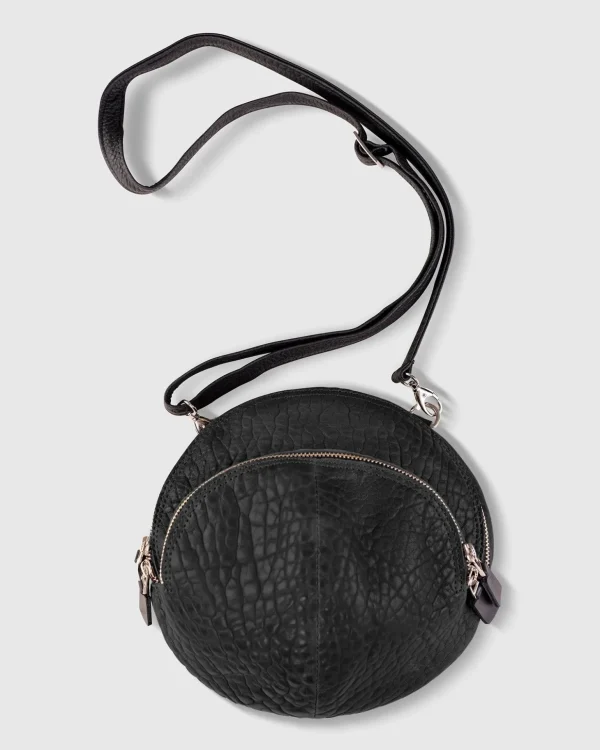 Women Alembika Circle Canteen Bag, Black