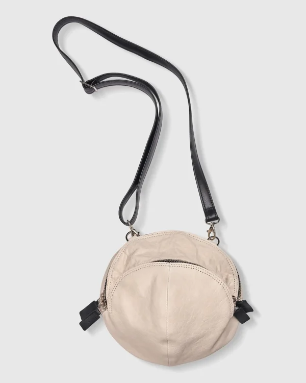 Women Alembika Circle Canteen Bag, Ivory