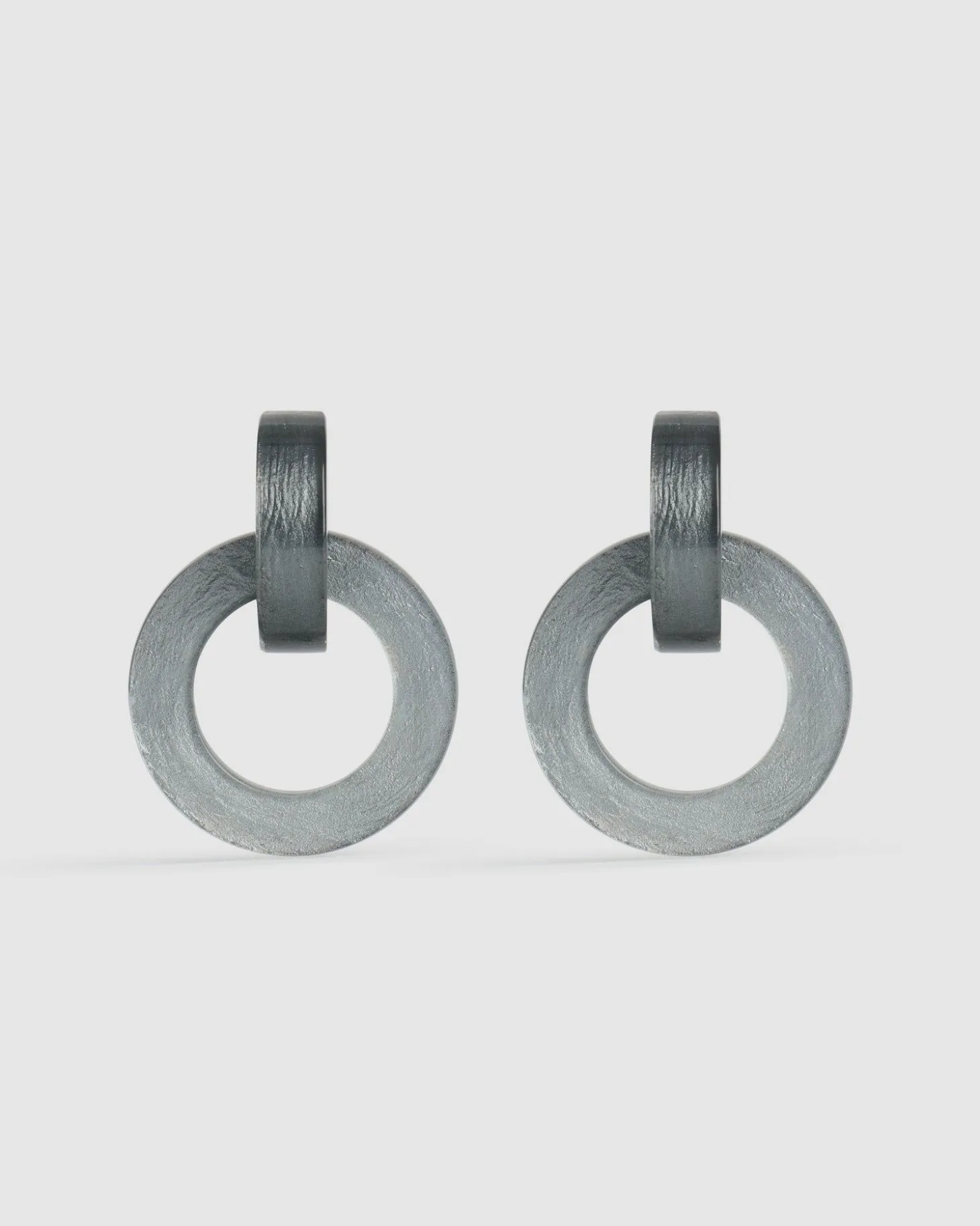 Women Alembika Circle Duet Earrings, Starlight