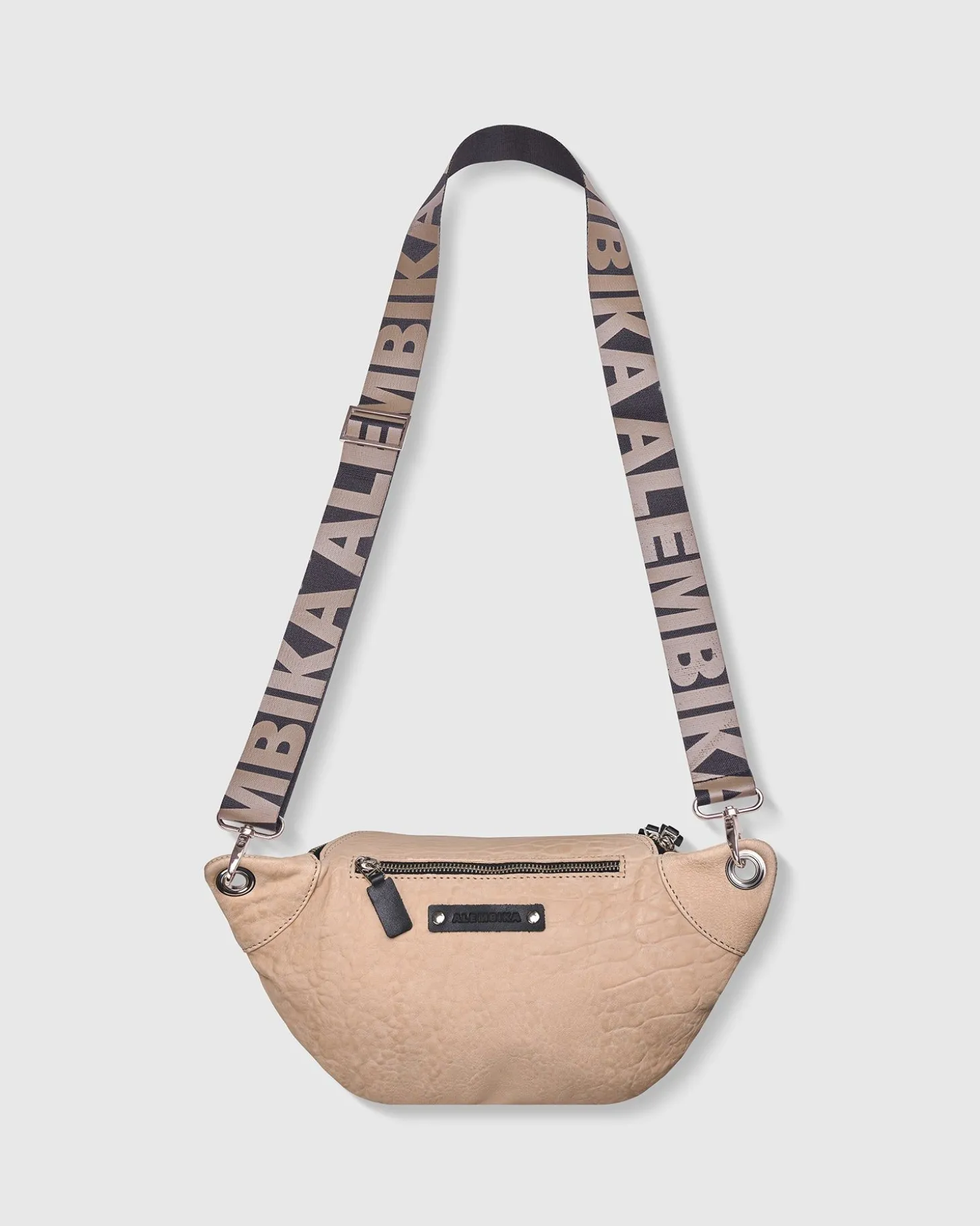 Women Alembika Crossbody Sling Bag, Nude