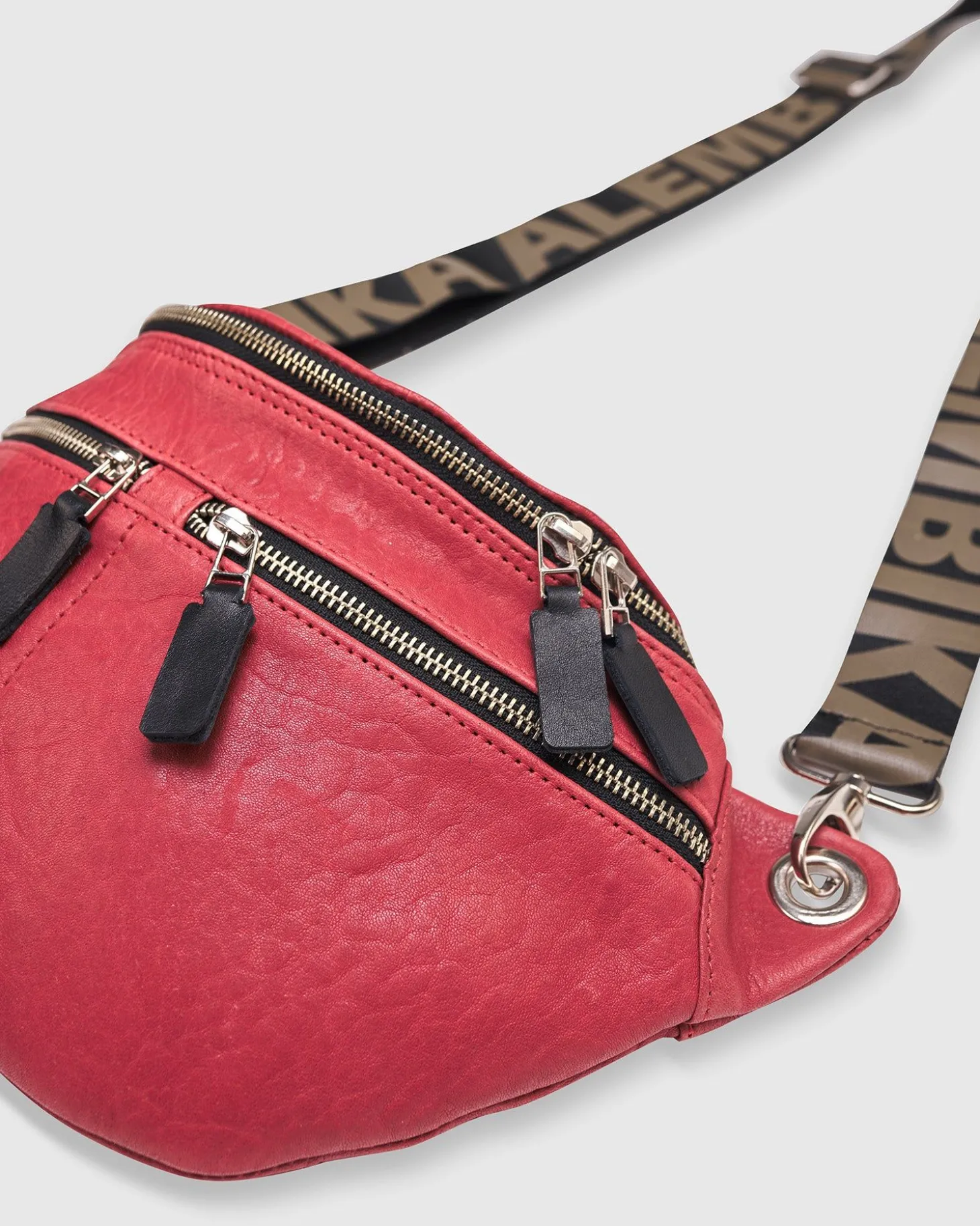 Women Alembika Crossbody Sling Bag, Vermillion