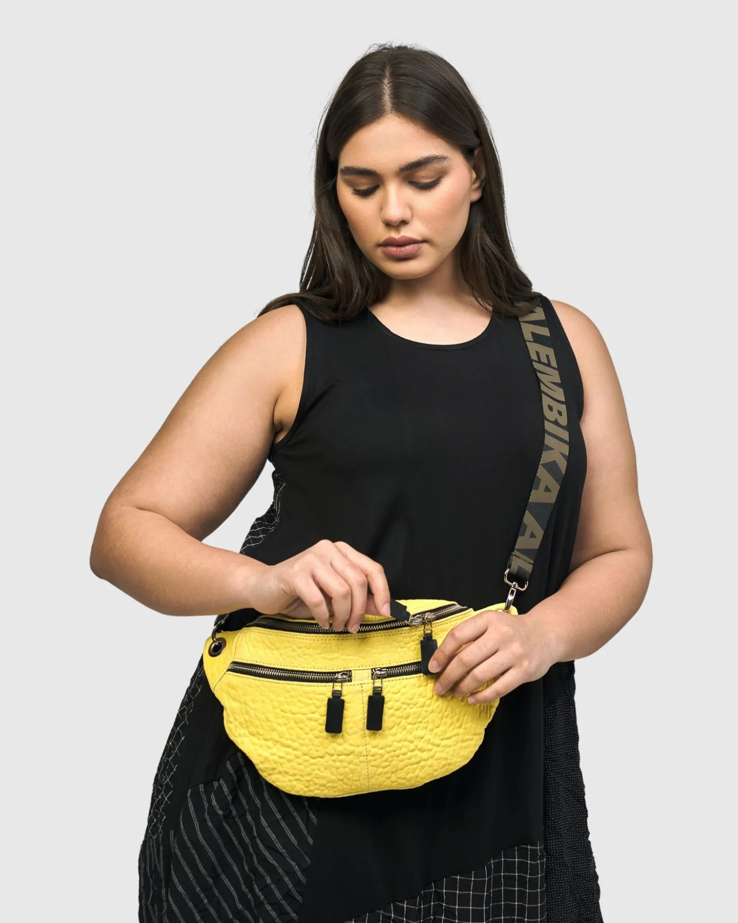 Women Alembika Crossbody Sling Bag, Yellow