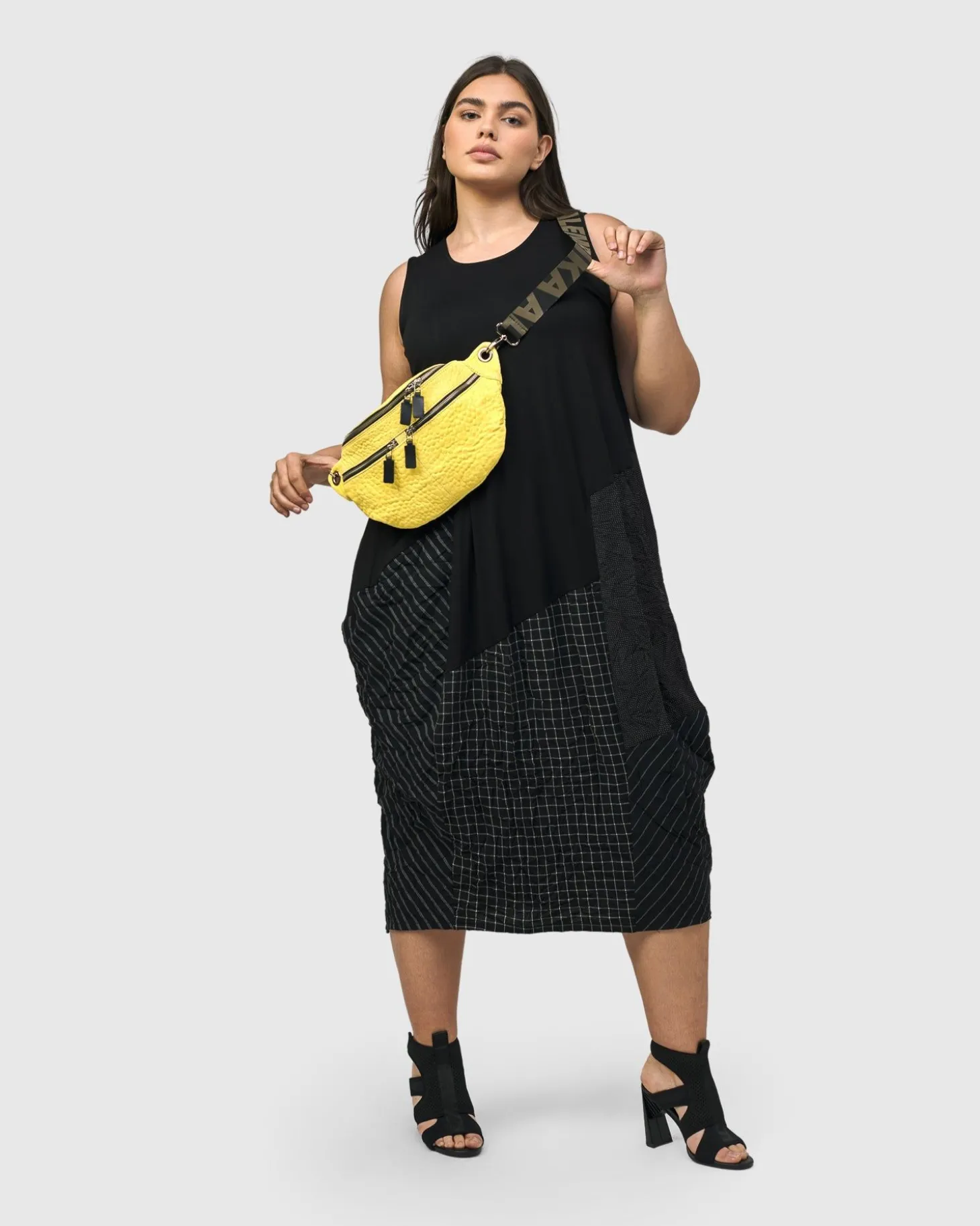 Women Alembika Crossbody Sling Bag, Yellow
