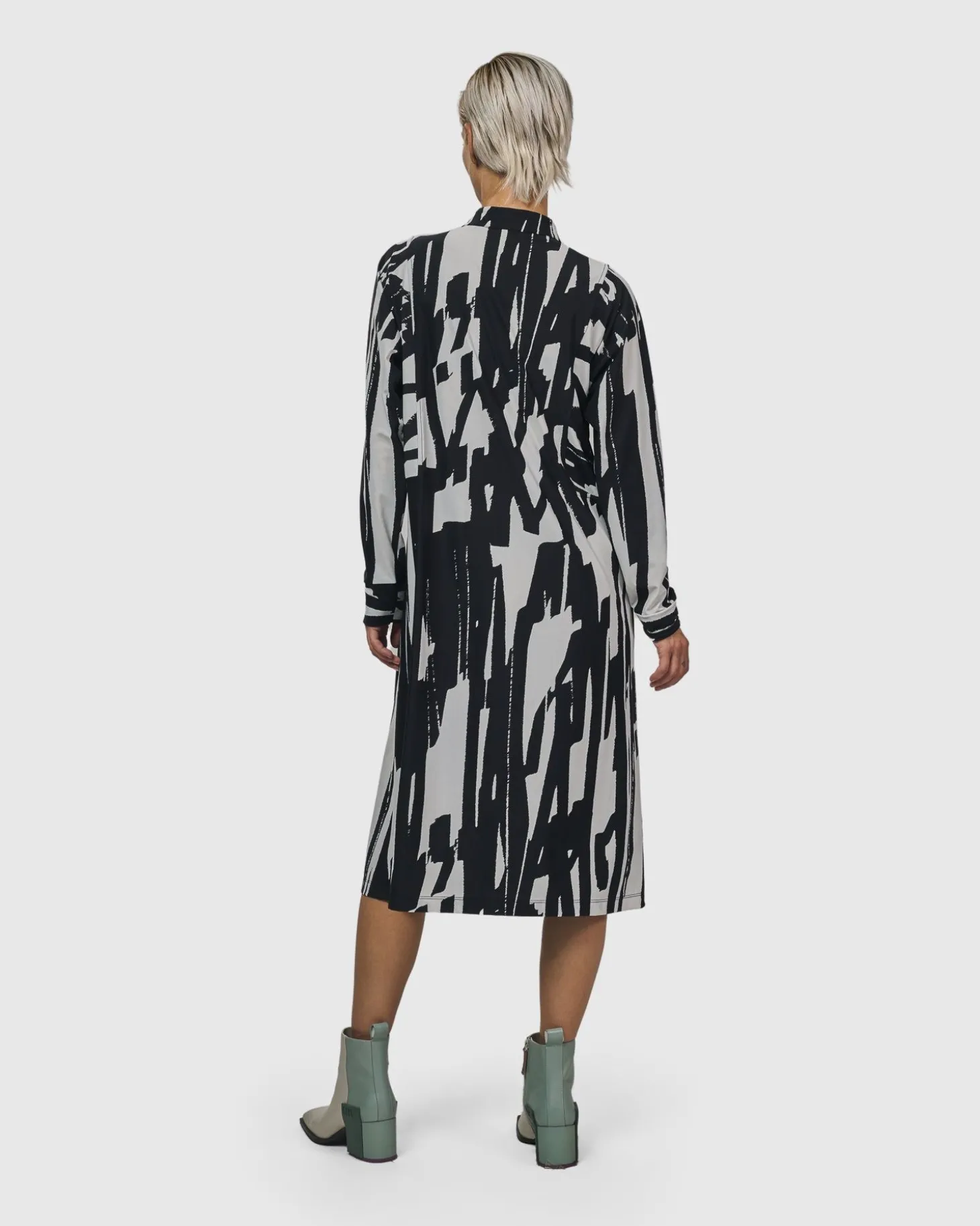 Women Alembika Cyber Shirt Dress, Brush