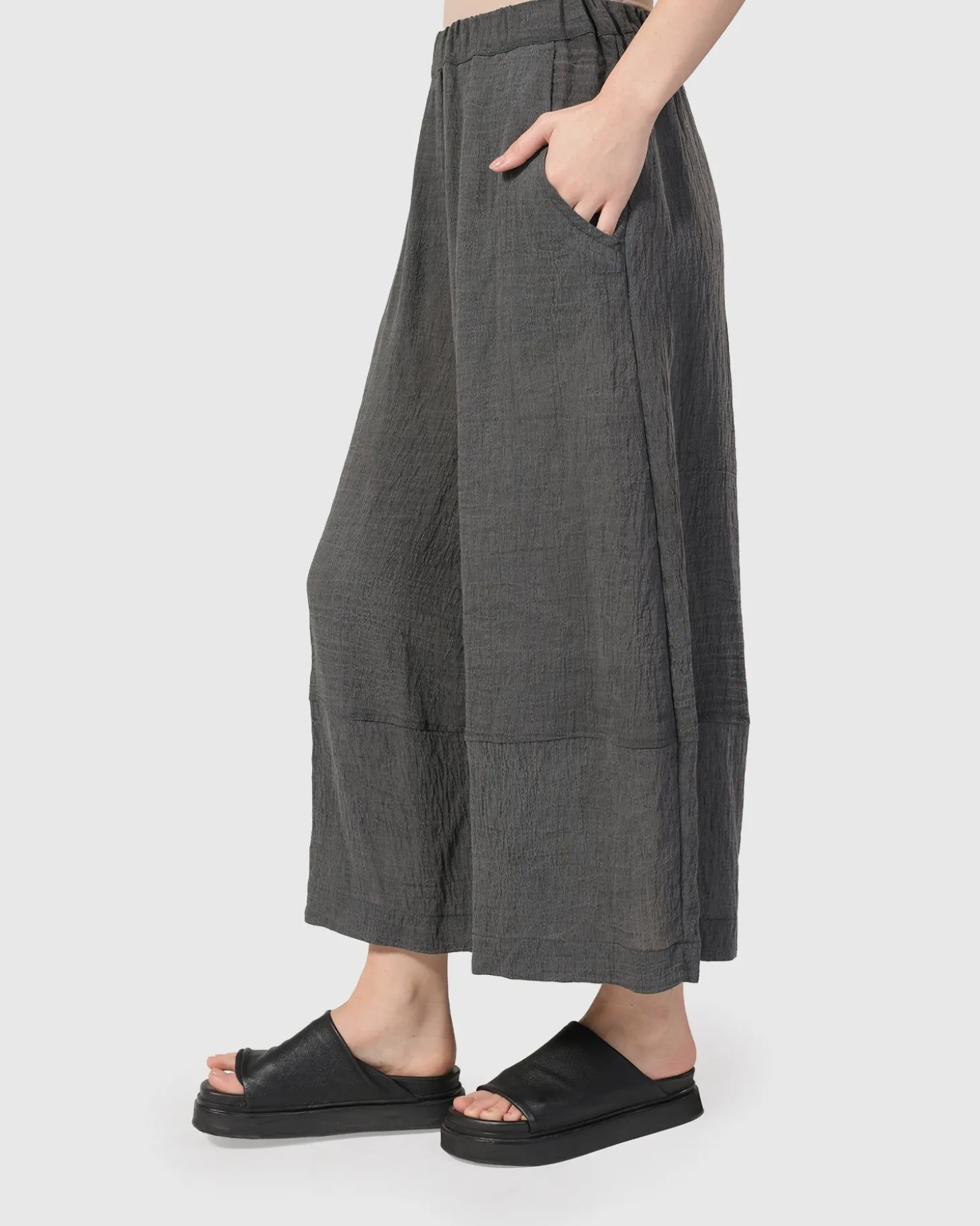 Women Alembika Dana Palazzo Pants, Dove Grey