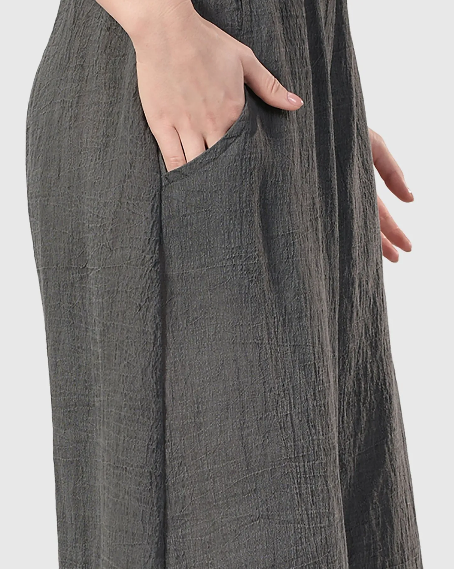 Women Alembika Dana Palazzo Pants, Dove Grey
