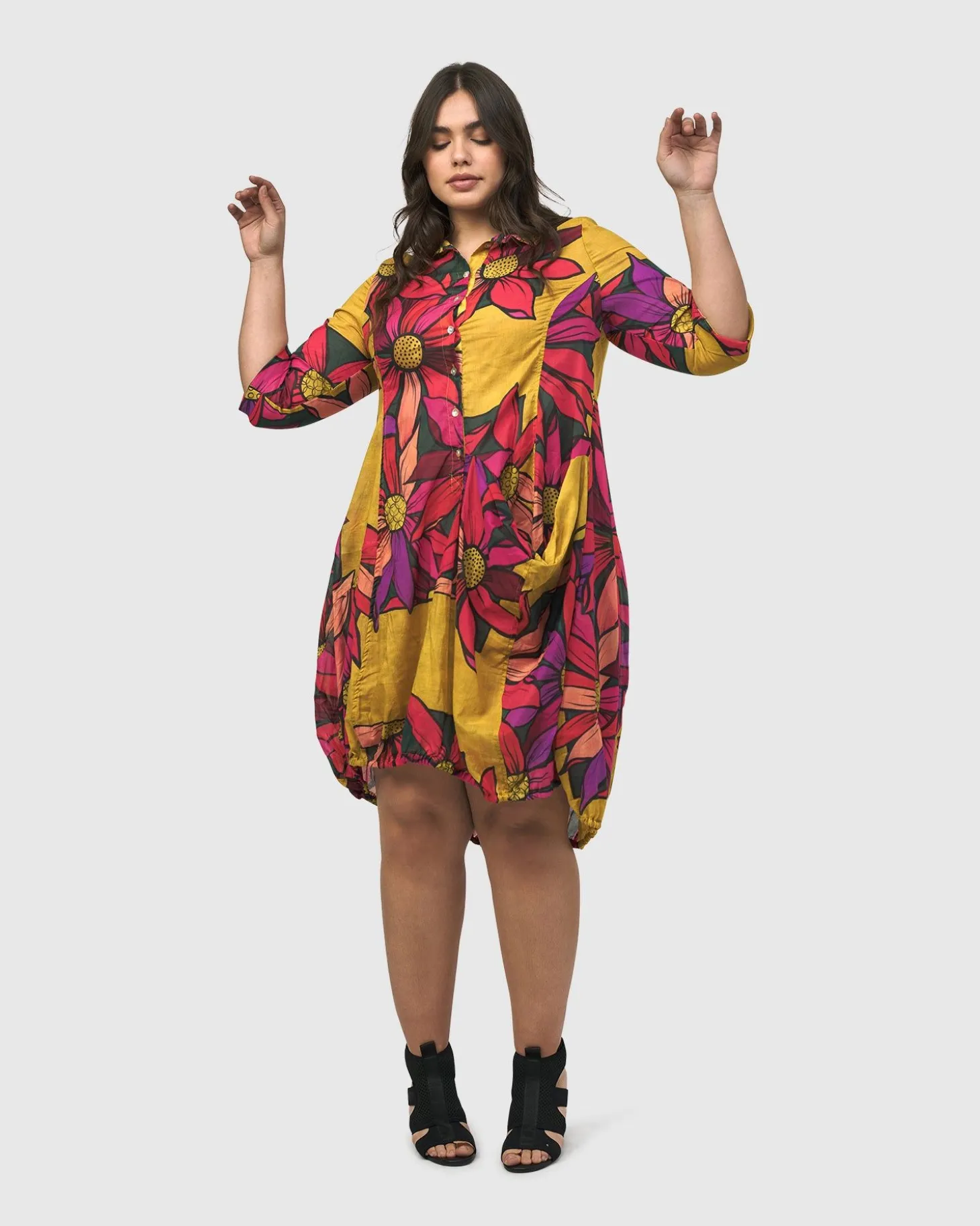 Women Alembika Dandelion Wonderful Dress, Bouquet
