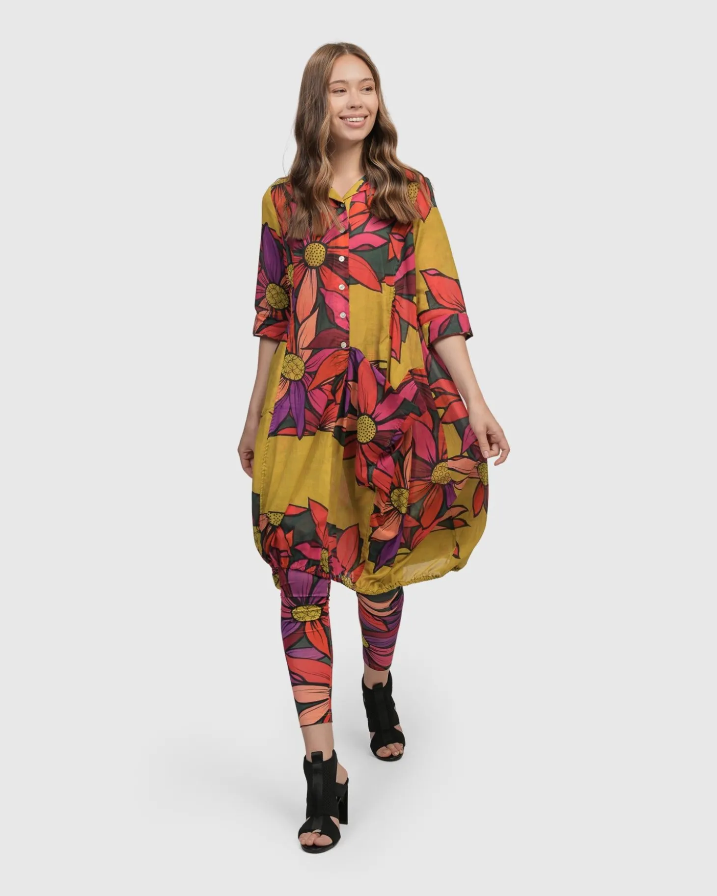 Women Alembika Dandelion Wonderful Dress, Bouquet