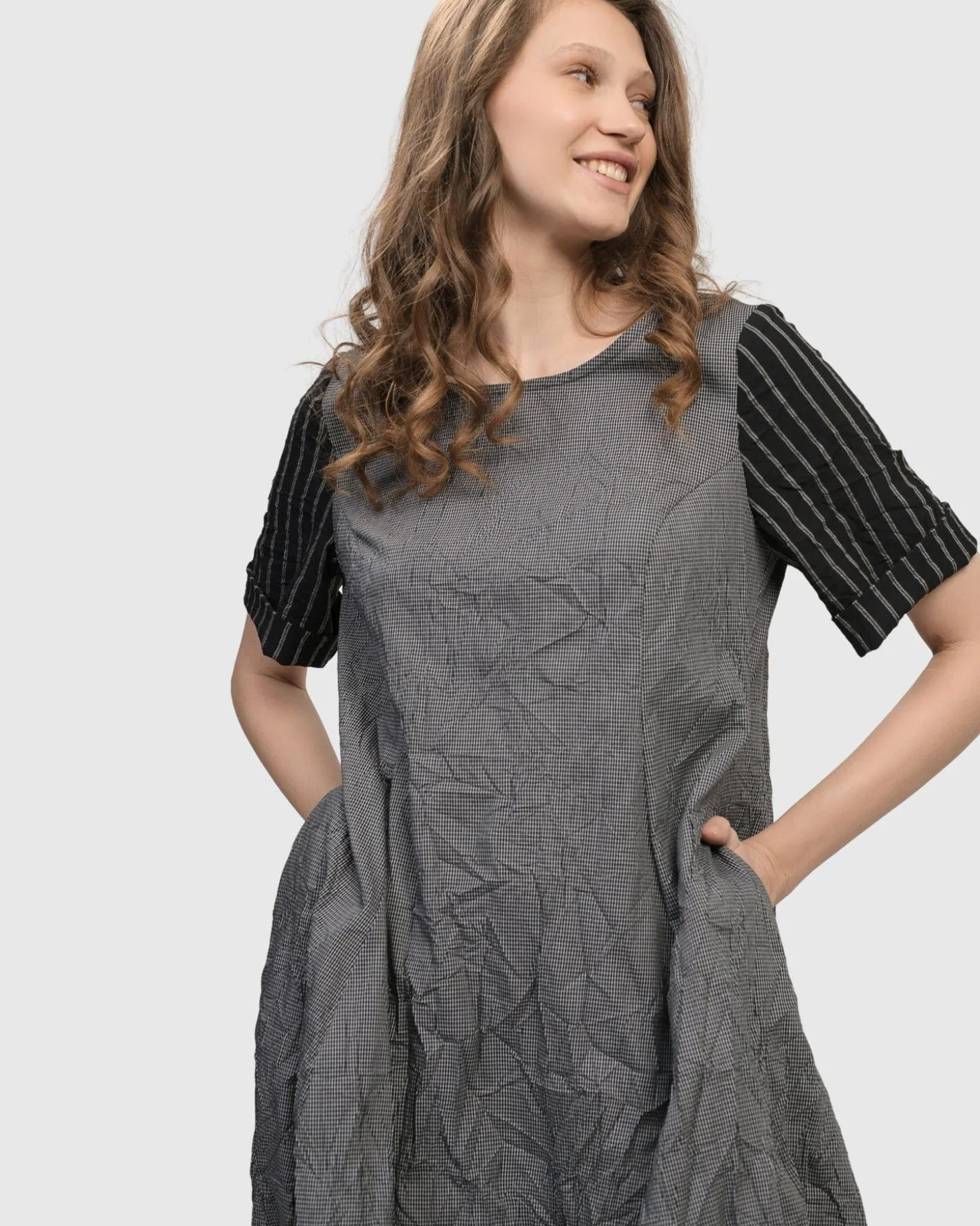 Women Alembika Demeter Relaxed Cocoon Dress, Mix