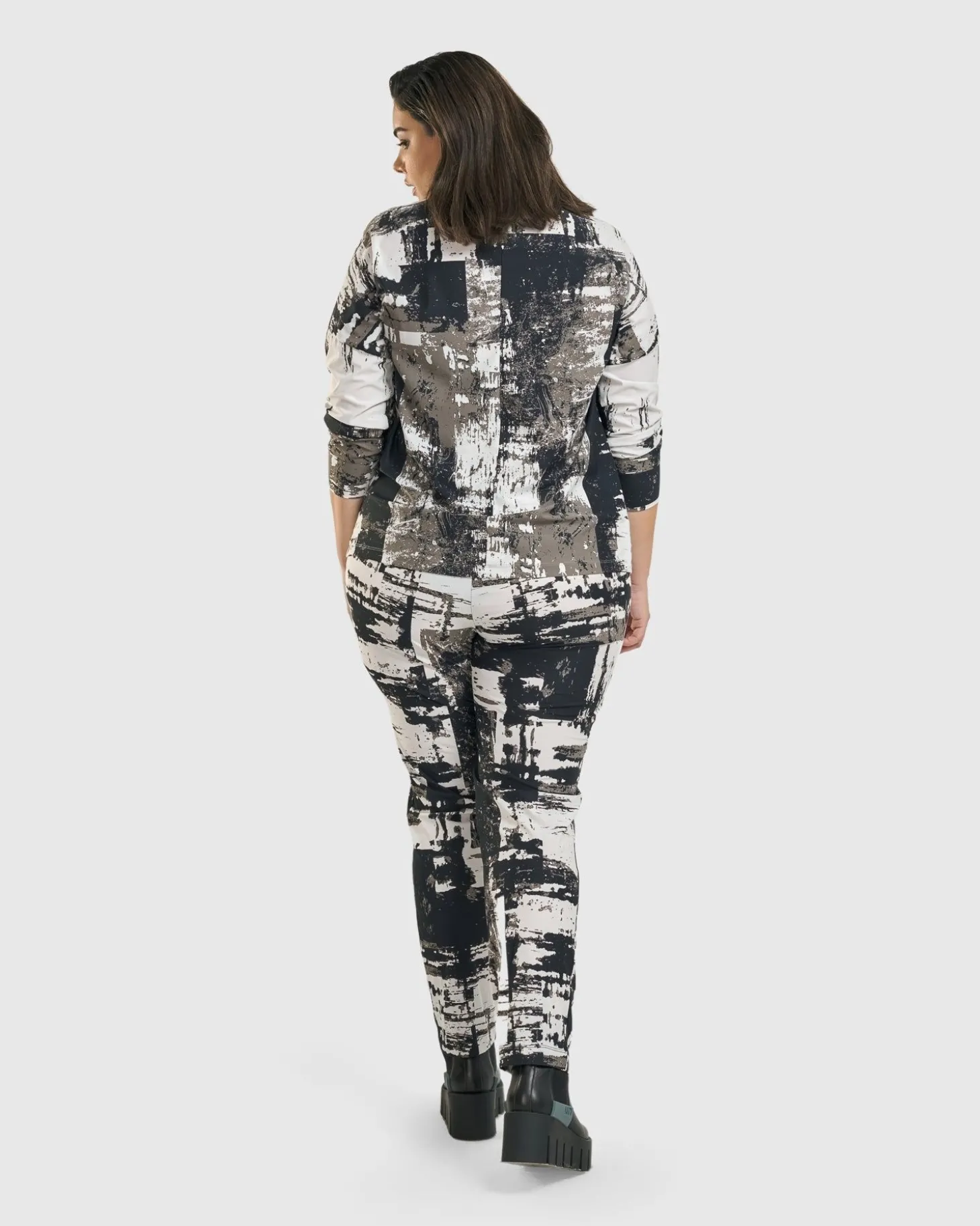 Women Alembika Digi Tech Jacket, Marble