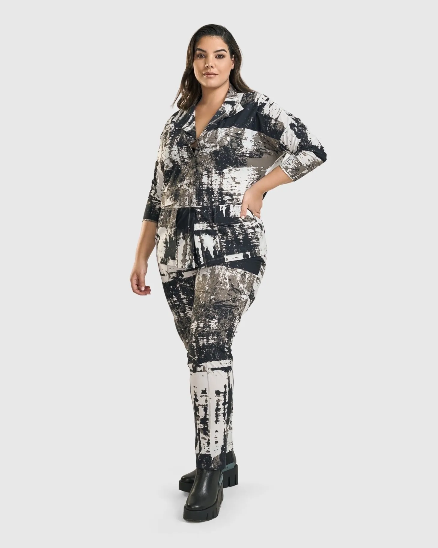 Women Alembika Digi Tech Jacket, Marble