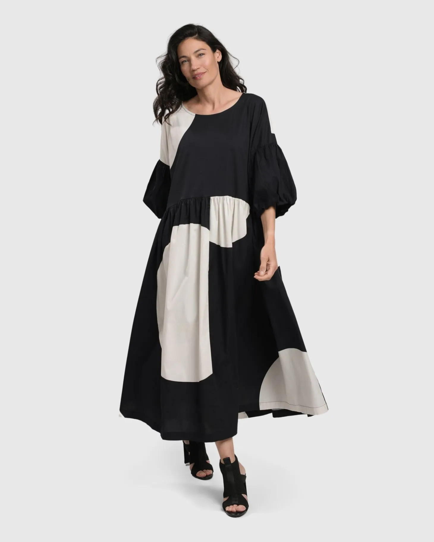 Women Alembika Donna Effortless Dress, Mono