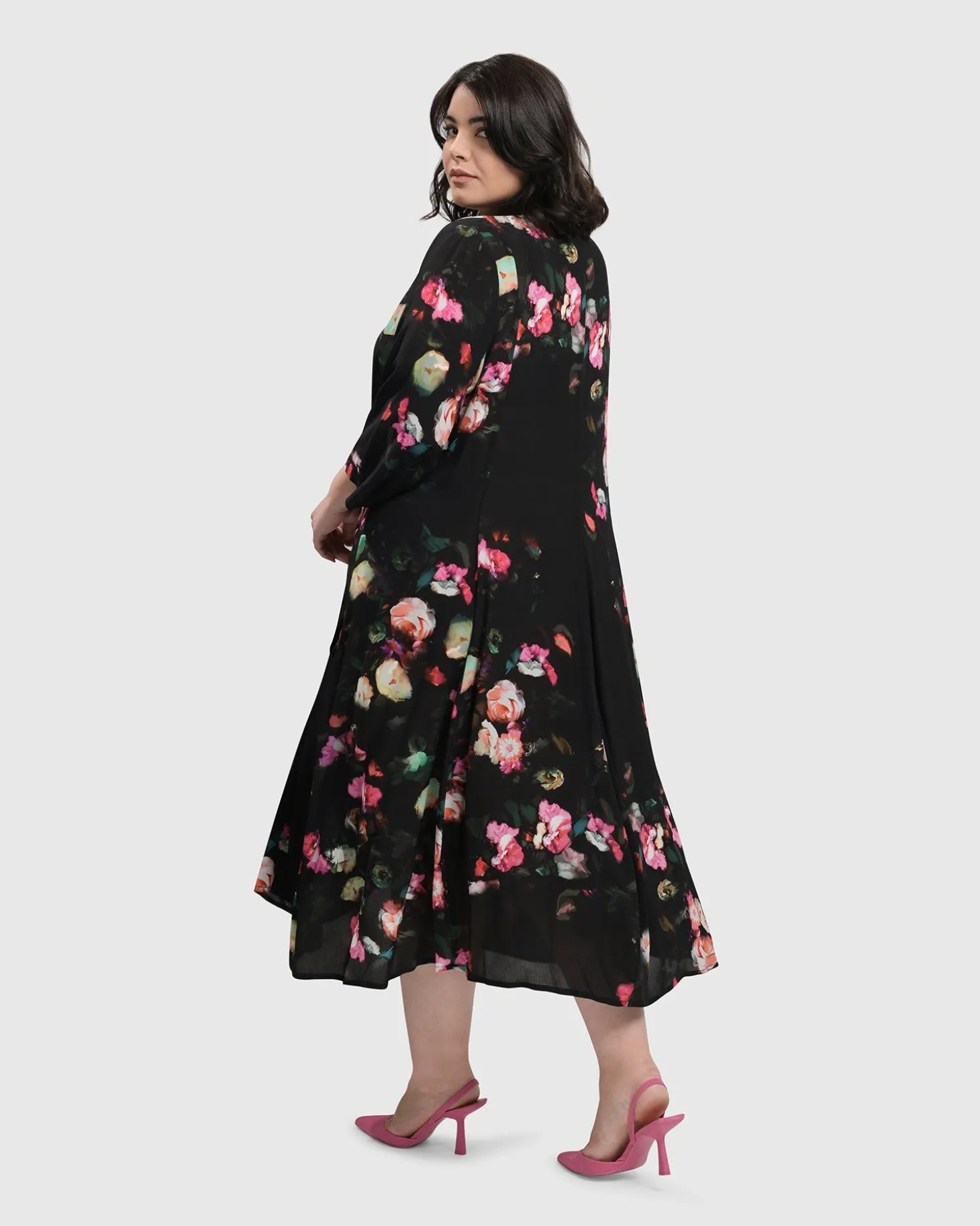 Women Alembika Drinks-On-Me Maxi Shirt Dress, Floral