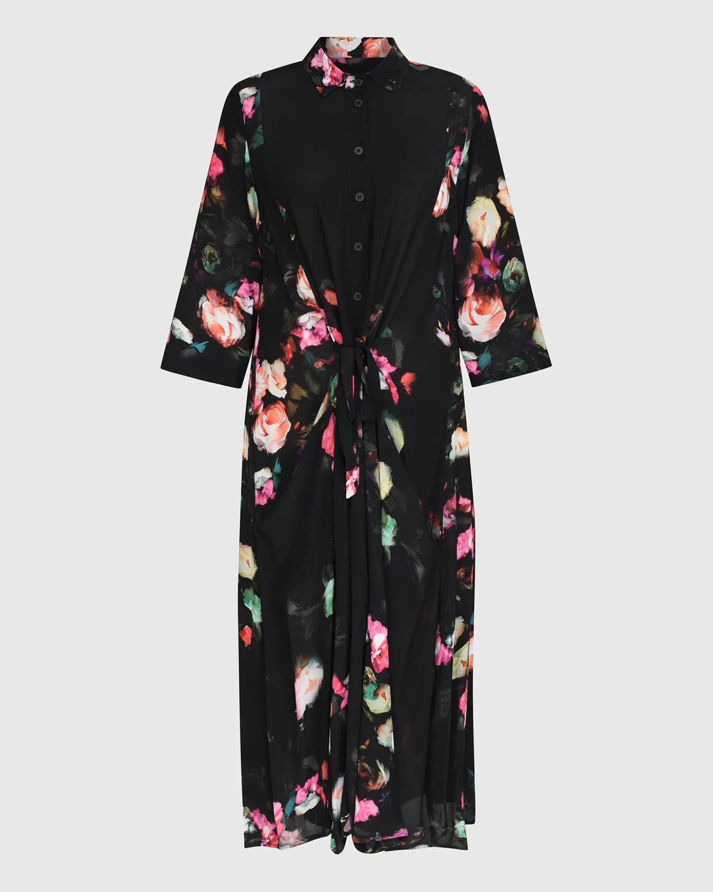 Women Alembika Drinks-On-Me Maxi Shirt Dress, Floral