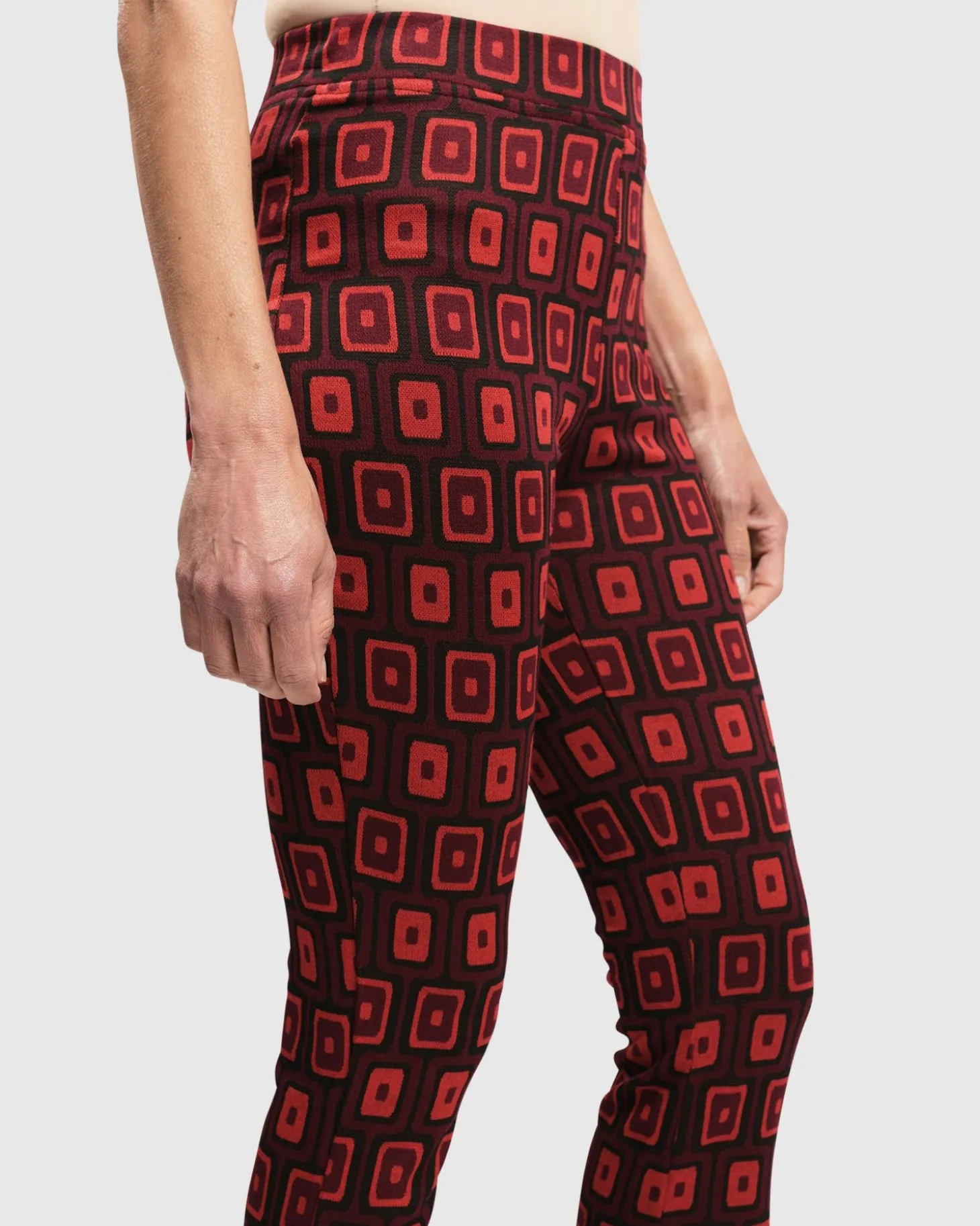 Women Alembika Dynamite Days Bell Bottom Pants, Red