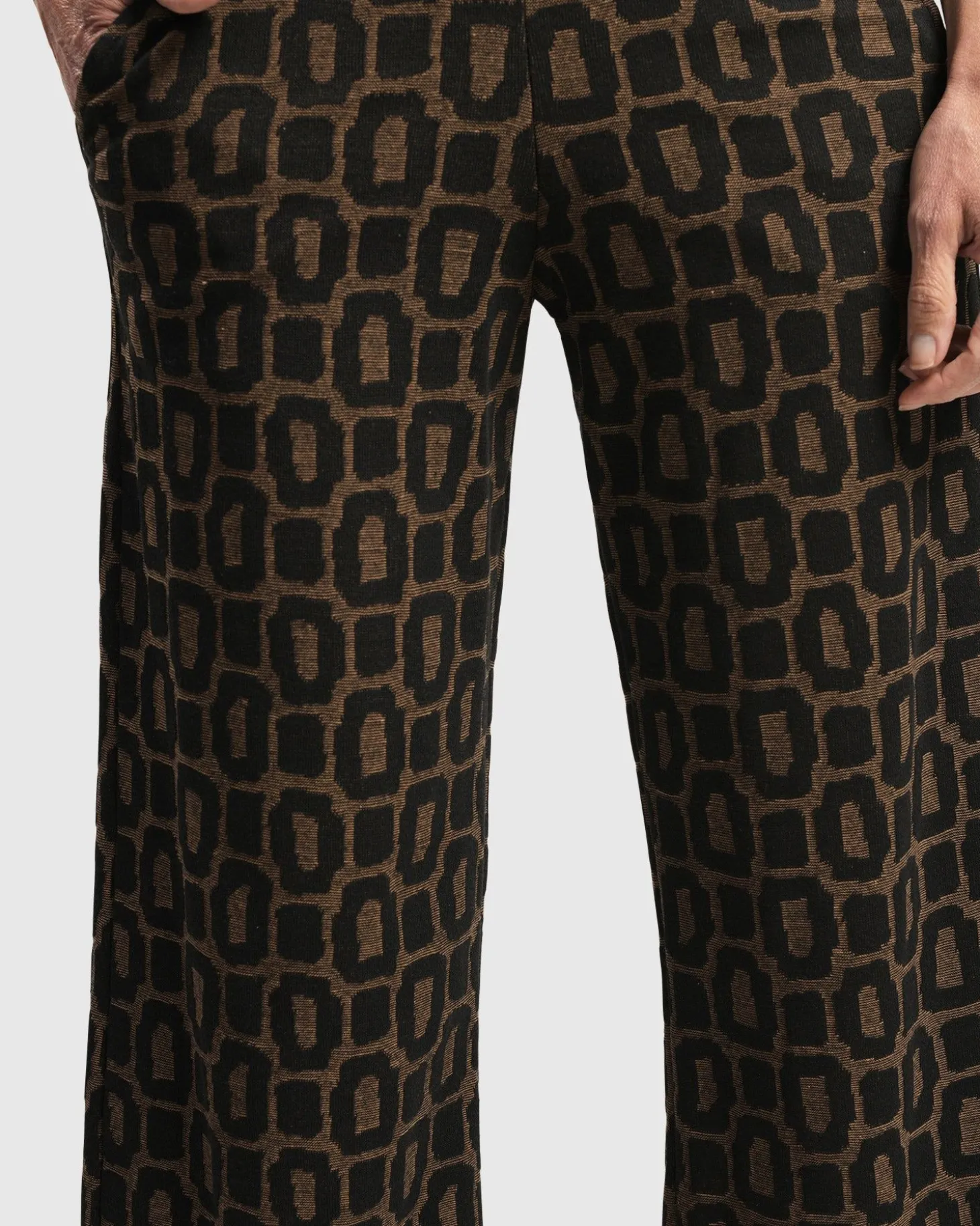 Women Alembika Dynamite Days Straight Leg Pants, Coffee
