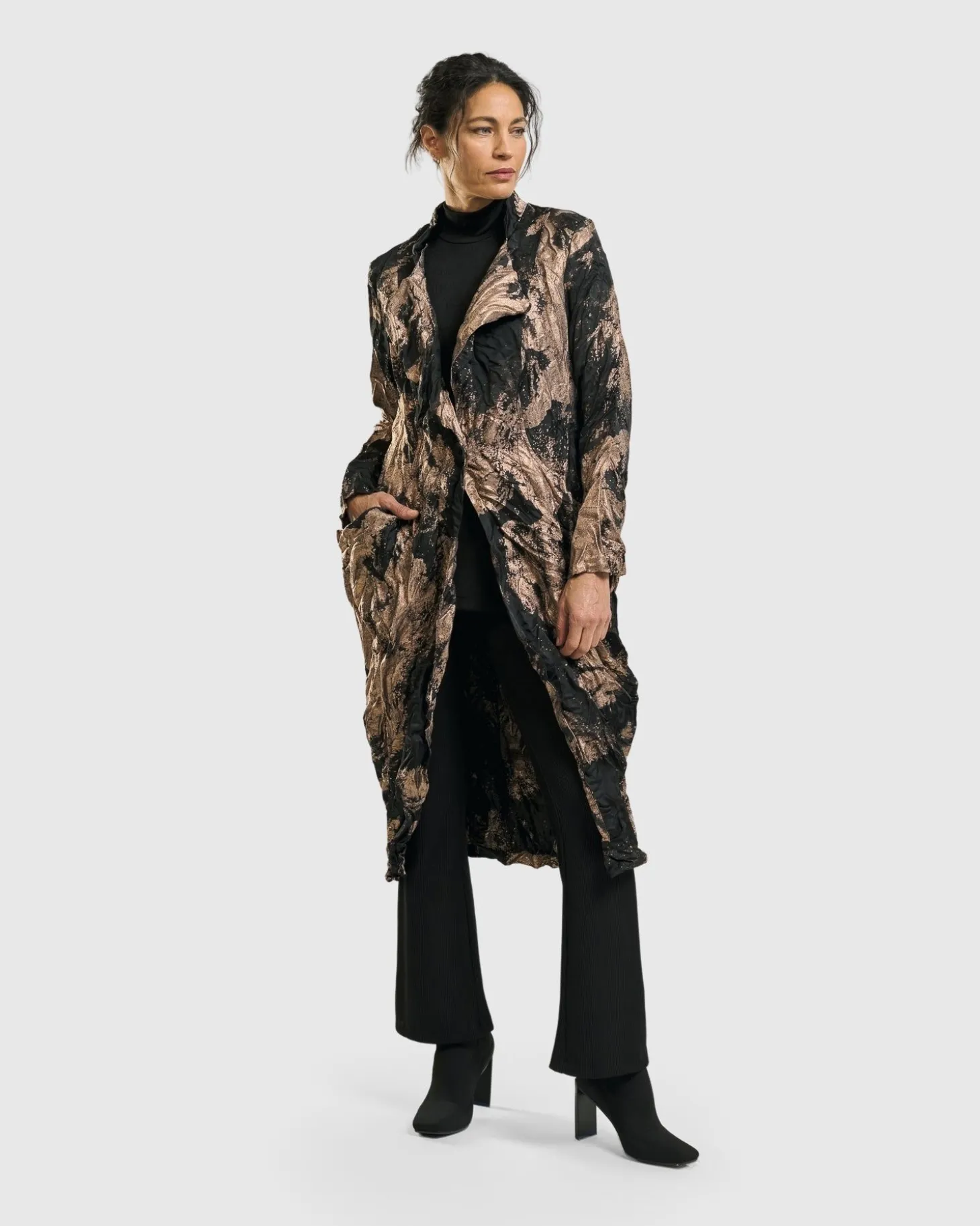 Women Alembika El Dorado Jacket, Bronze