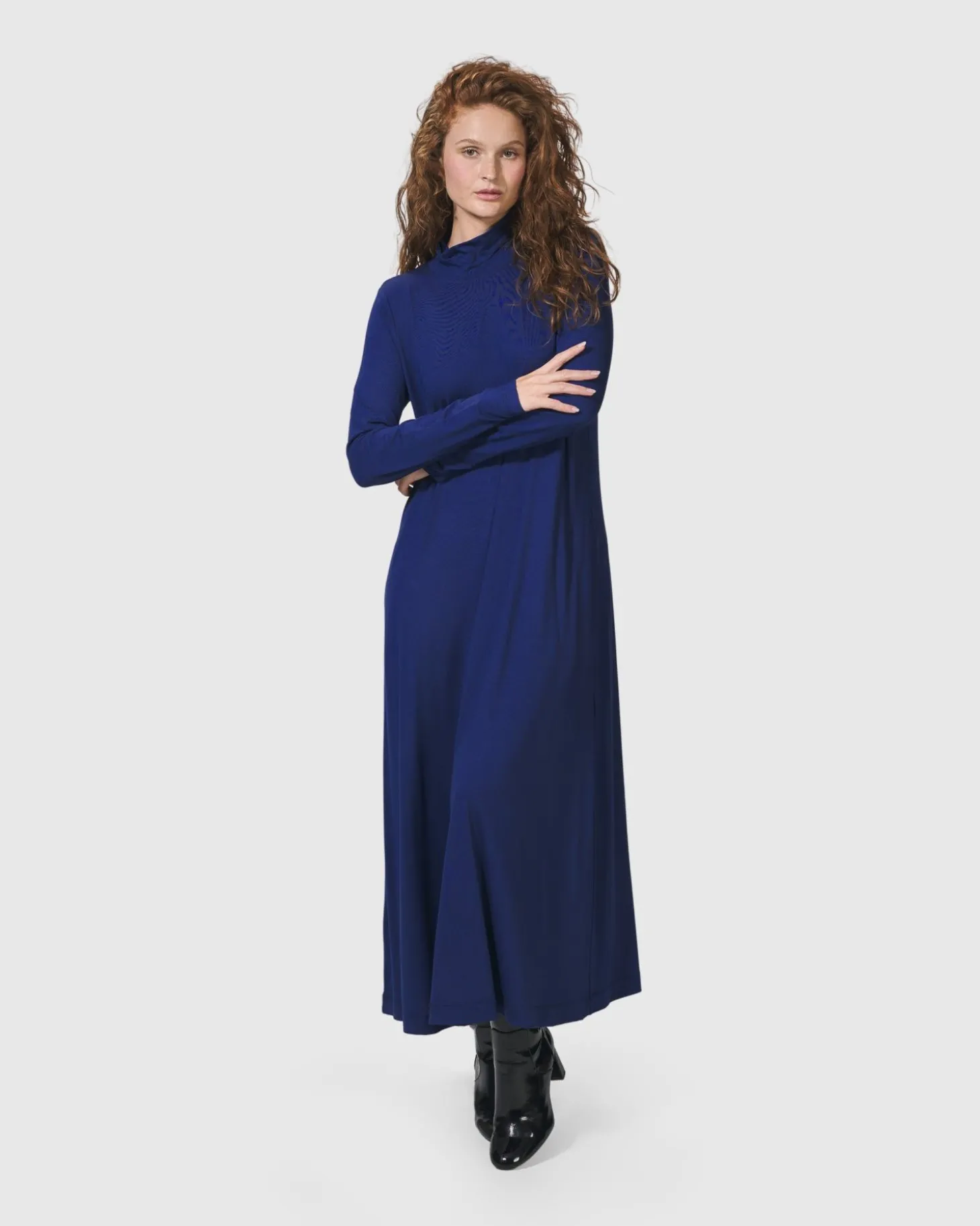 Women Alembika Essential A-Line Dress, Royal Blue