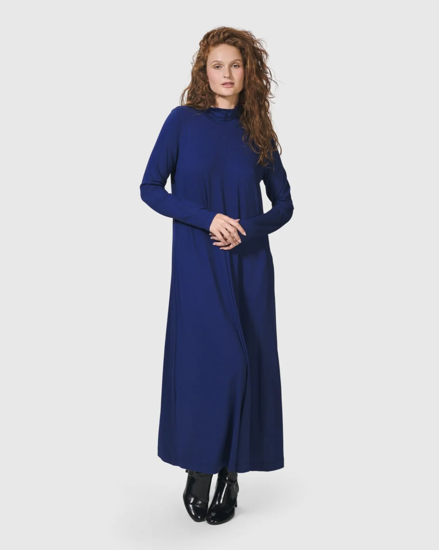 Women Alembika Essential A-Line Dress, Royal Blue