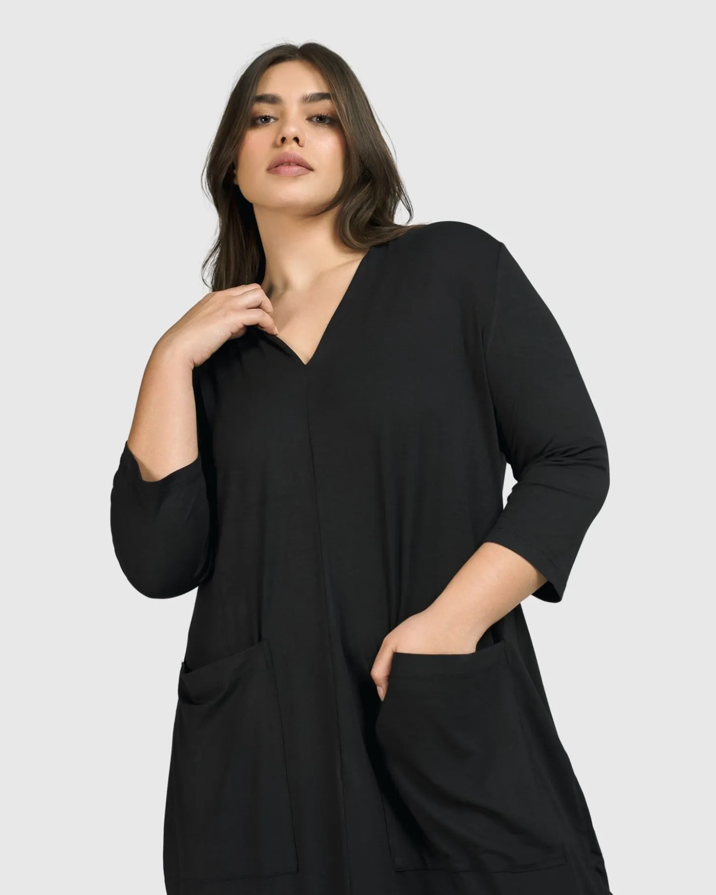 Women Alembika Essential Cargo Dress, Black