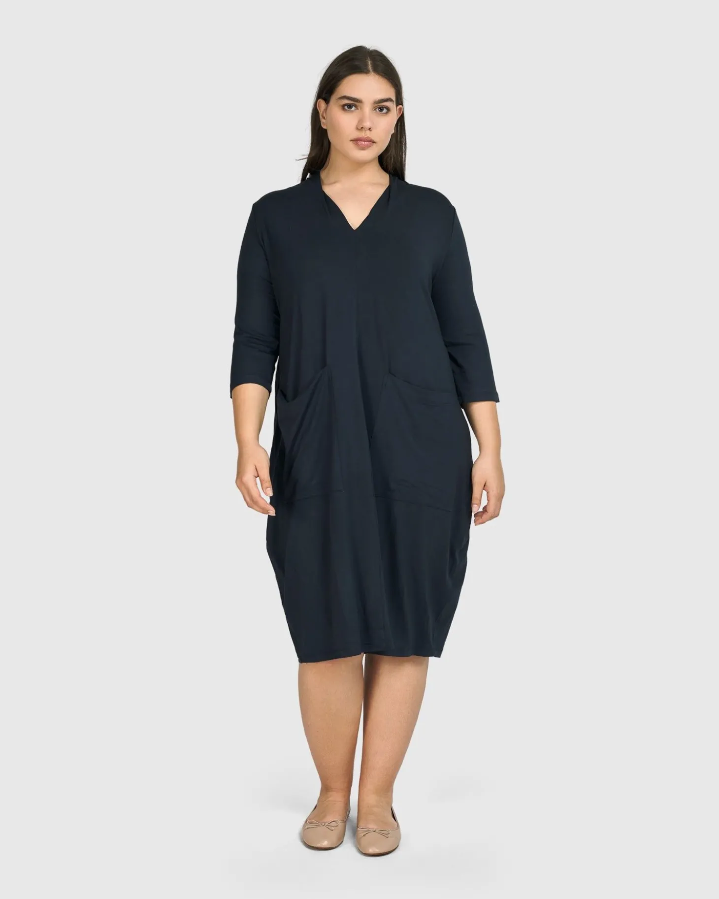 Women Alembika Essential Cargo Dress, Ocean