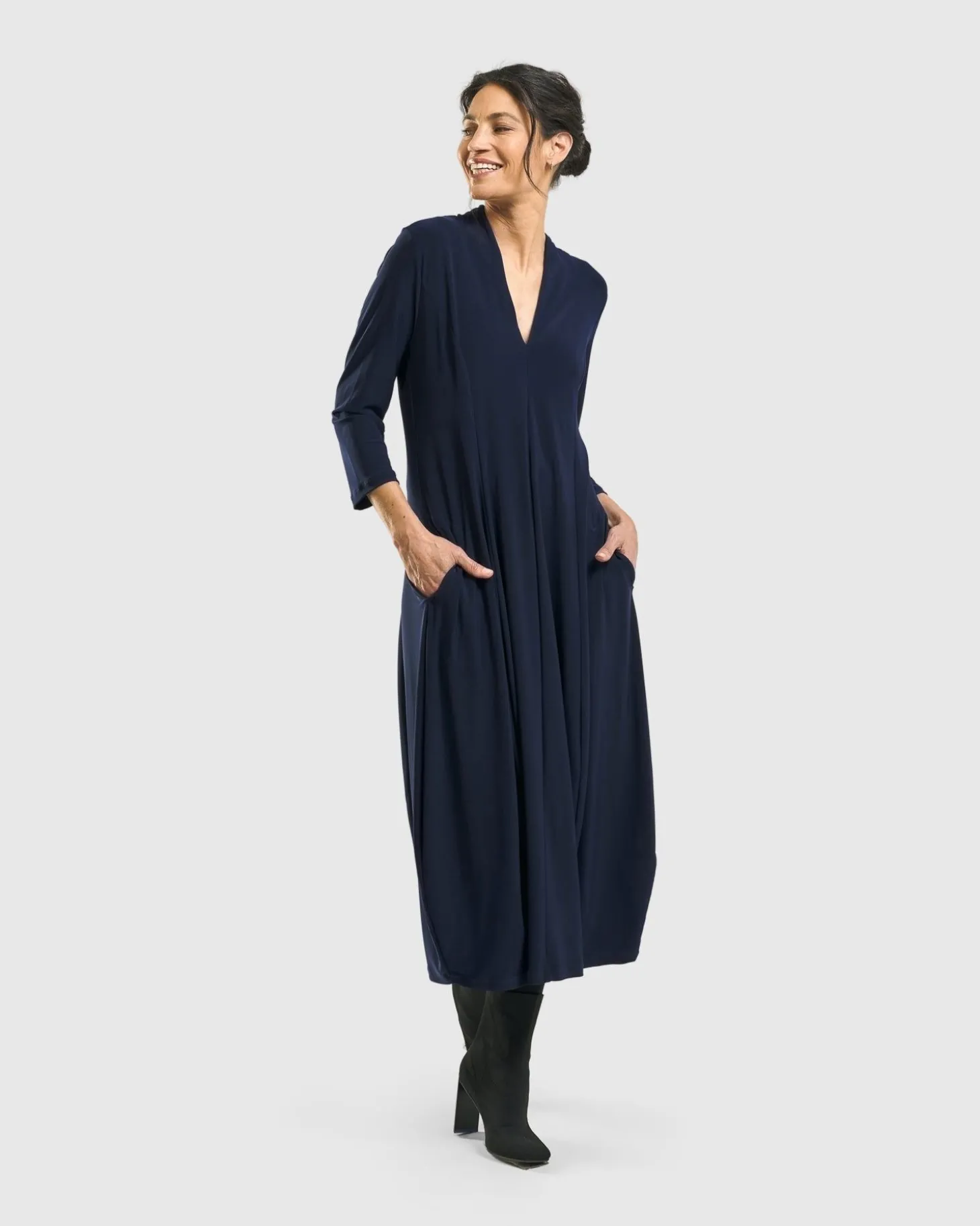 Women Alembika Essential Cocoon Dress, Night
