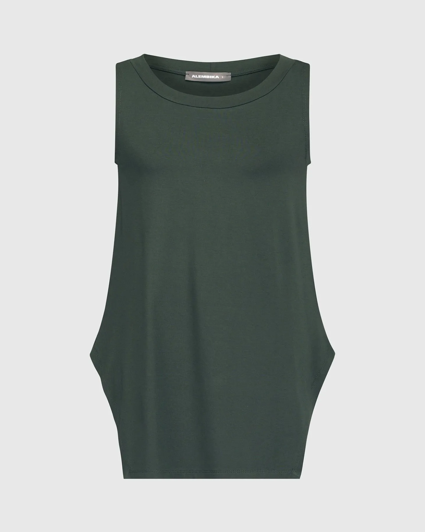 Women Alembika Essential Cutaway Tank Top, Green