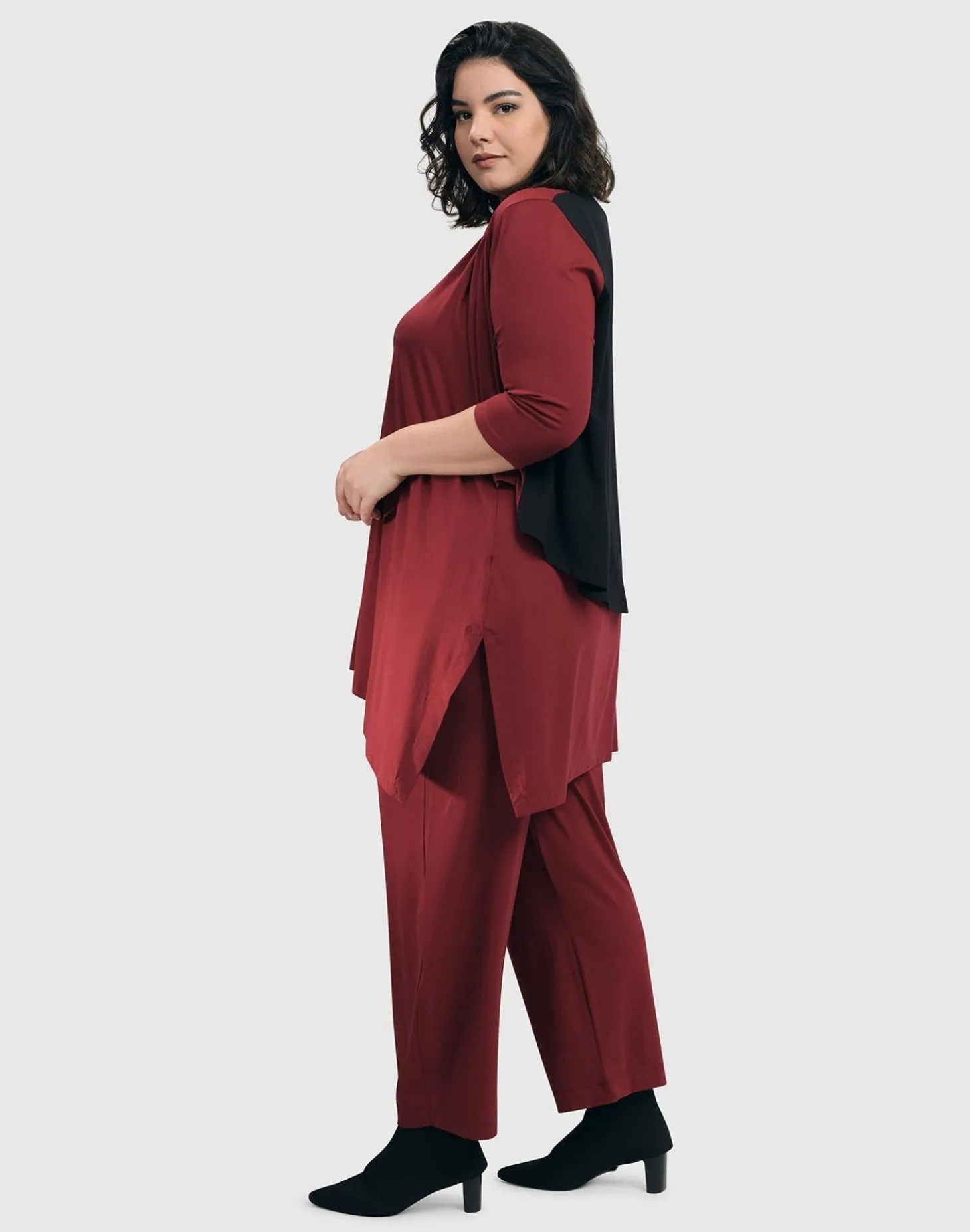 Women Alembika Essential Flow Pants, Plum