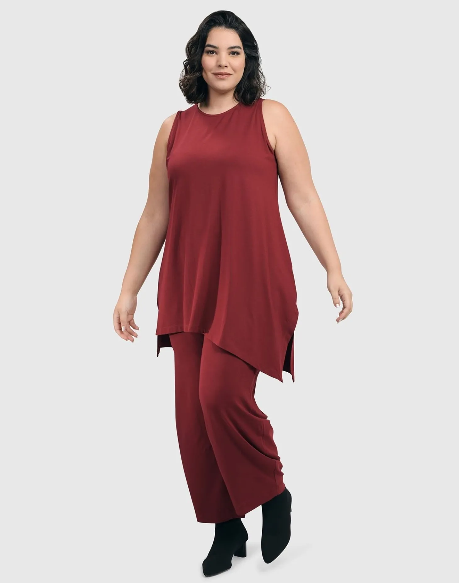 Women Alembika Essential Flow Pants, Plum