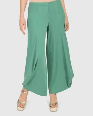 Women Alembika Essential Go-To Cupro Punto Pants, Seafoam