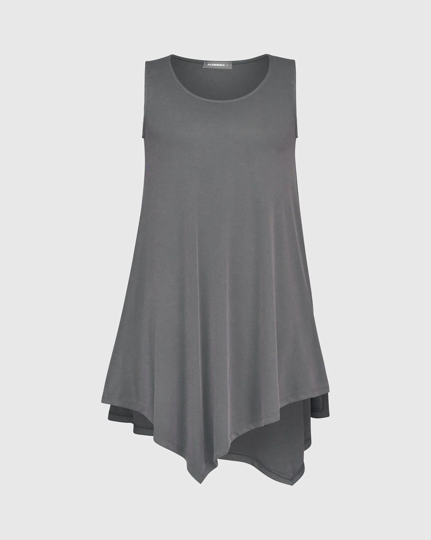 Women Alembika Essential Joy Sleeveless Tunic Top, Grey