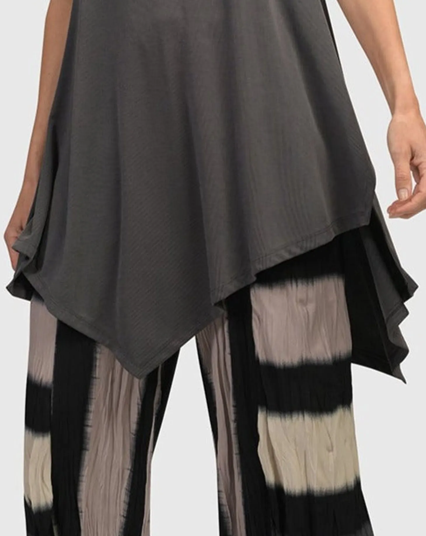 Women Alembika Essential Joy Sleeveless Tunic Top, Grey