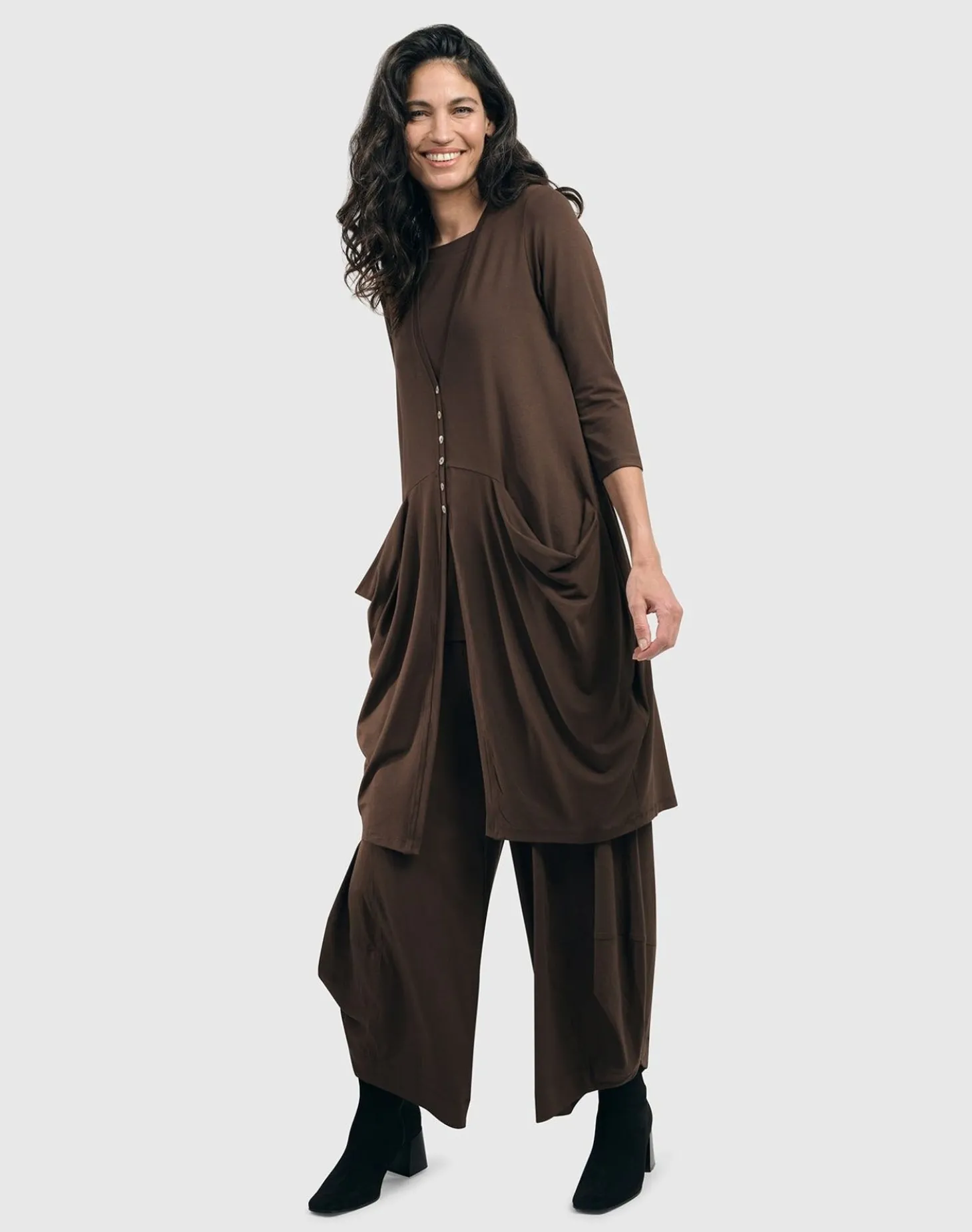 Women Alembika Essential Punto Pants, Coffee