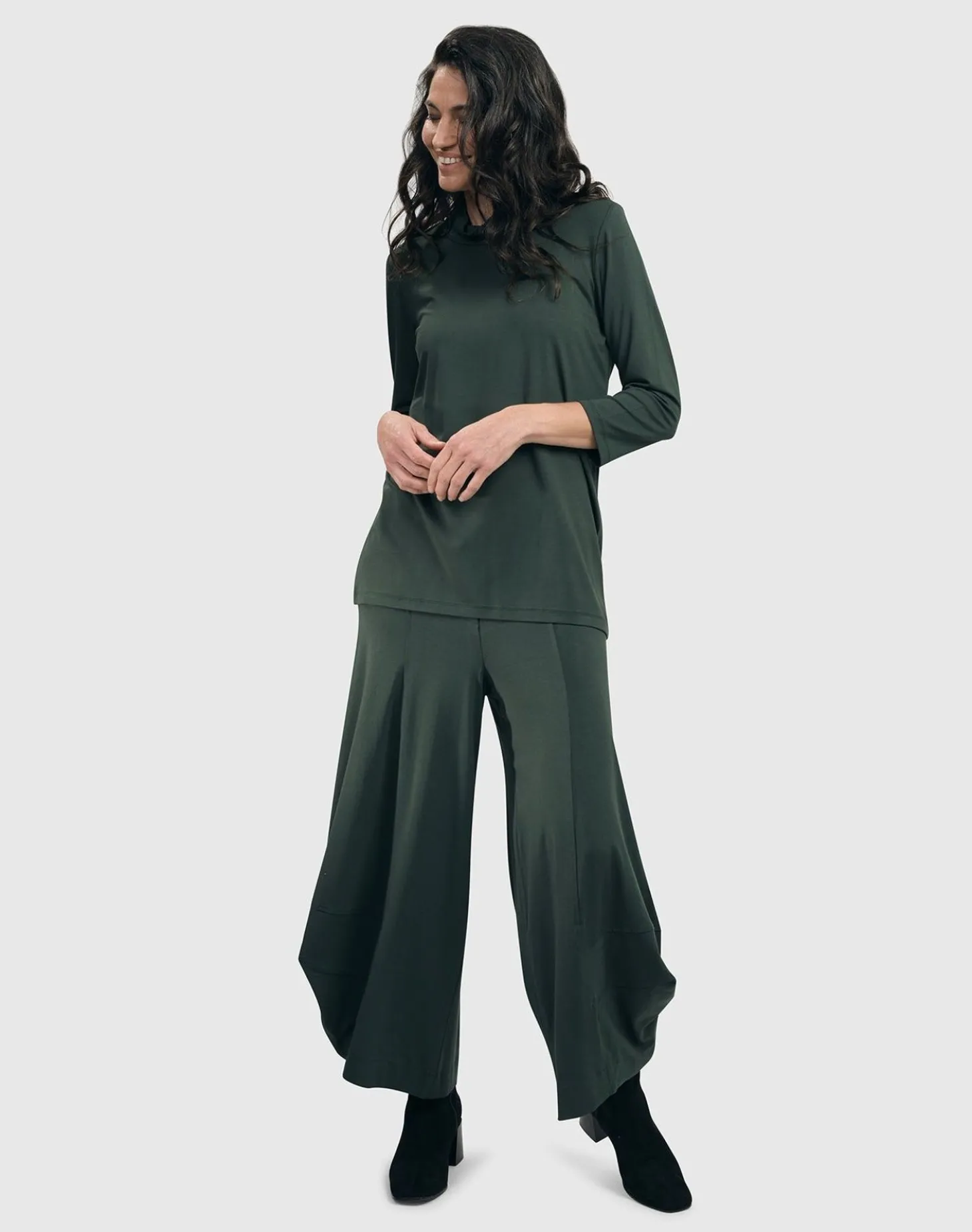 Women Alembika Essential Punto Pants, Green